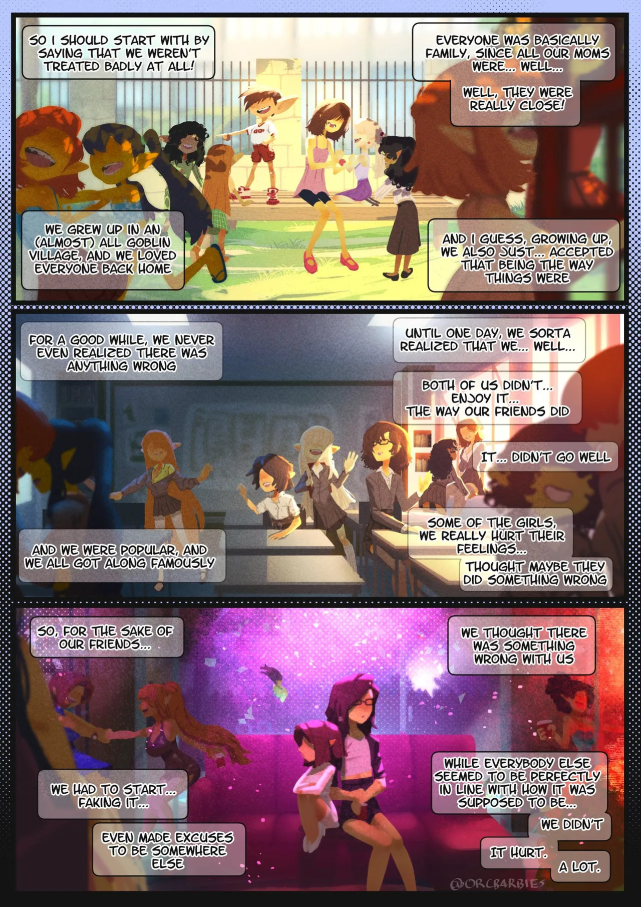 [OrcBarbies] Erika's First Week [ongoing]