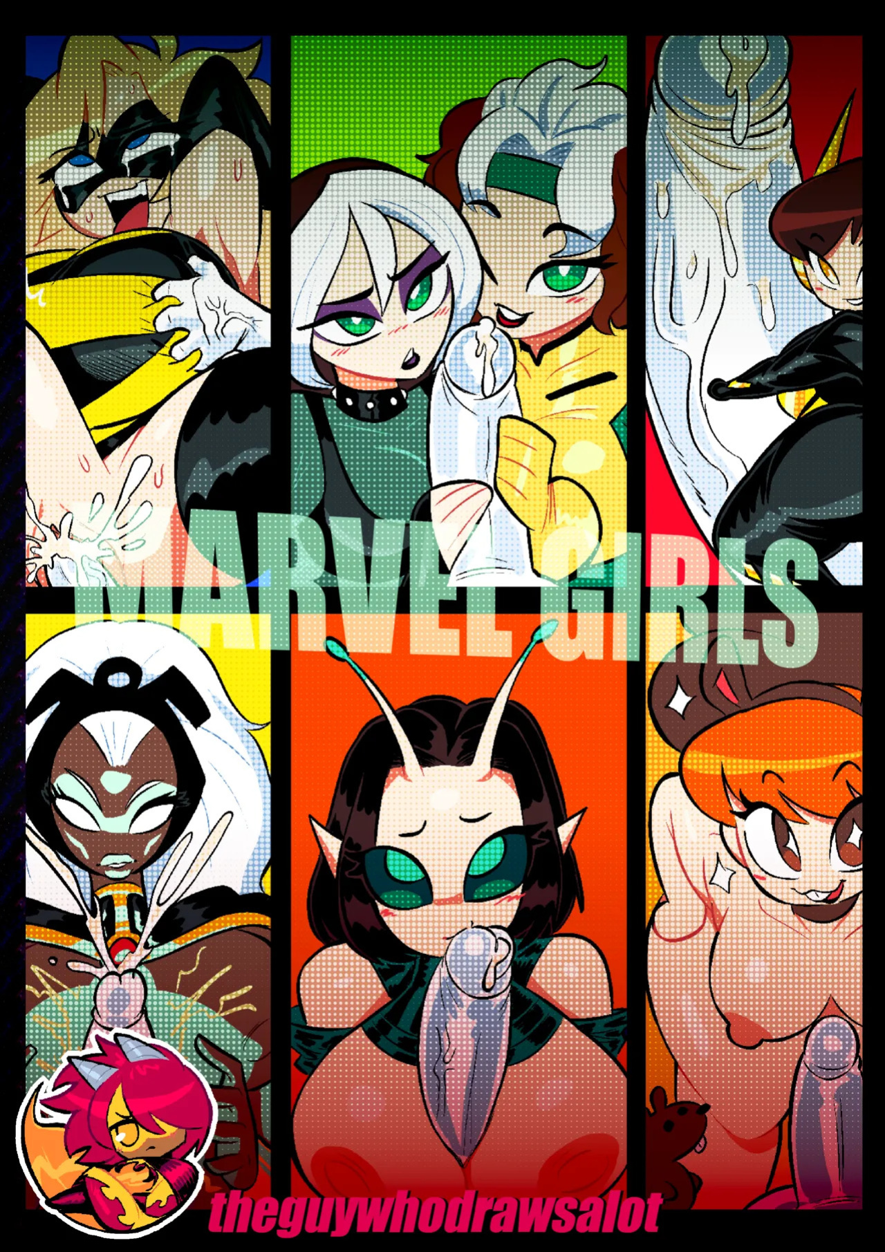 [Theguywhodrawsalot] I sure love me some Marvel girls