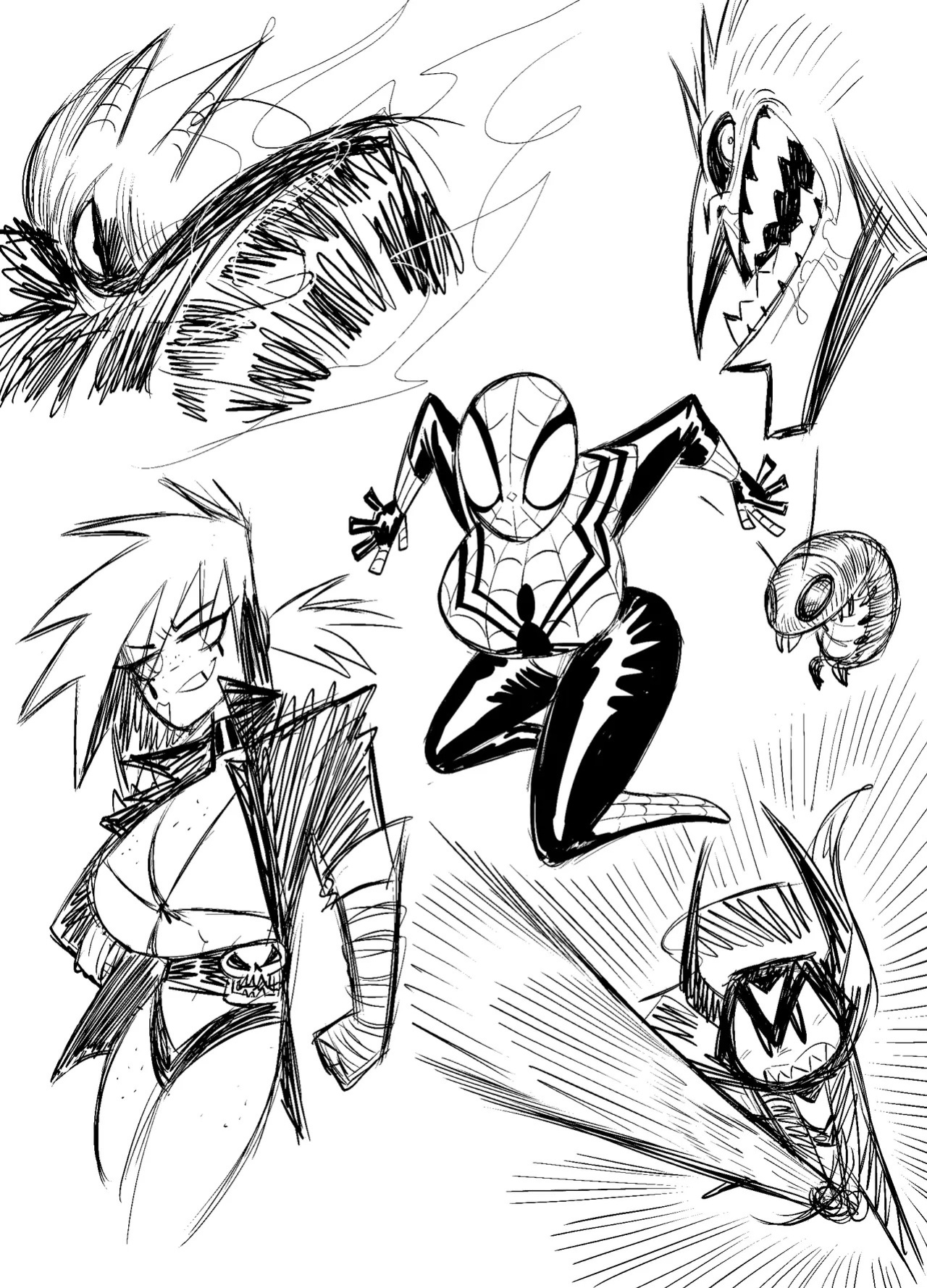 [Theguywhodrawsalot] I sure love me some Marvel girls