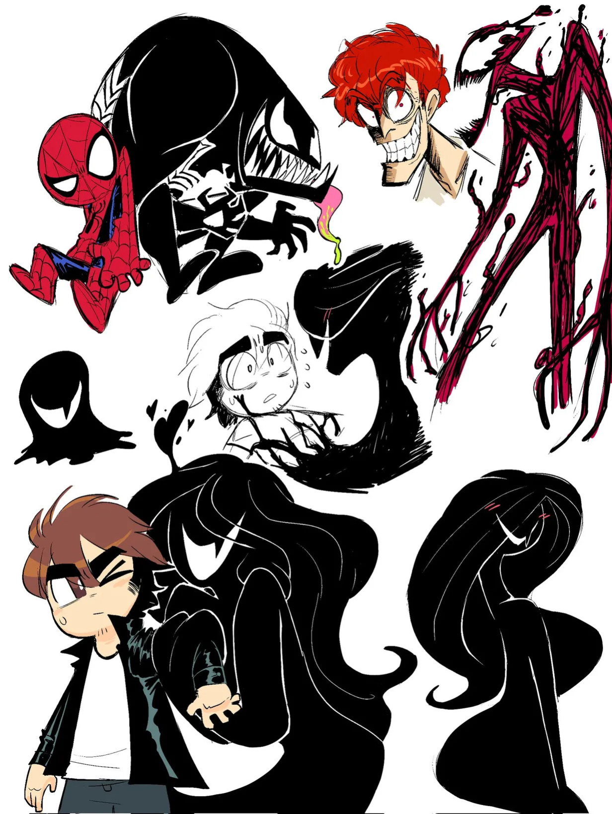 [Theguywhodrawsalot] I sure love me some Marvel girls