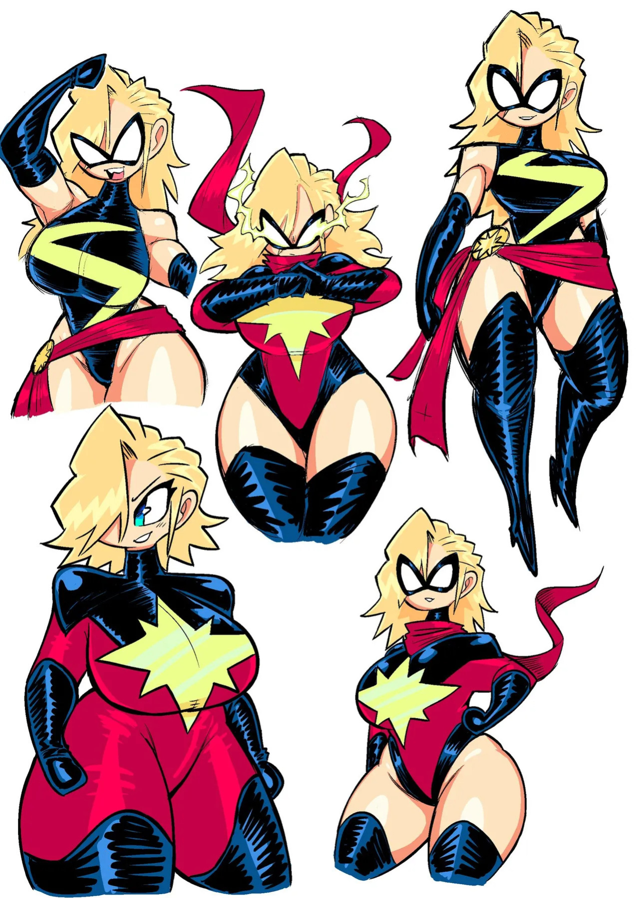 [Theguywhodrawsalot] I sure love me some Marvel girls