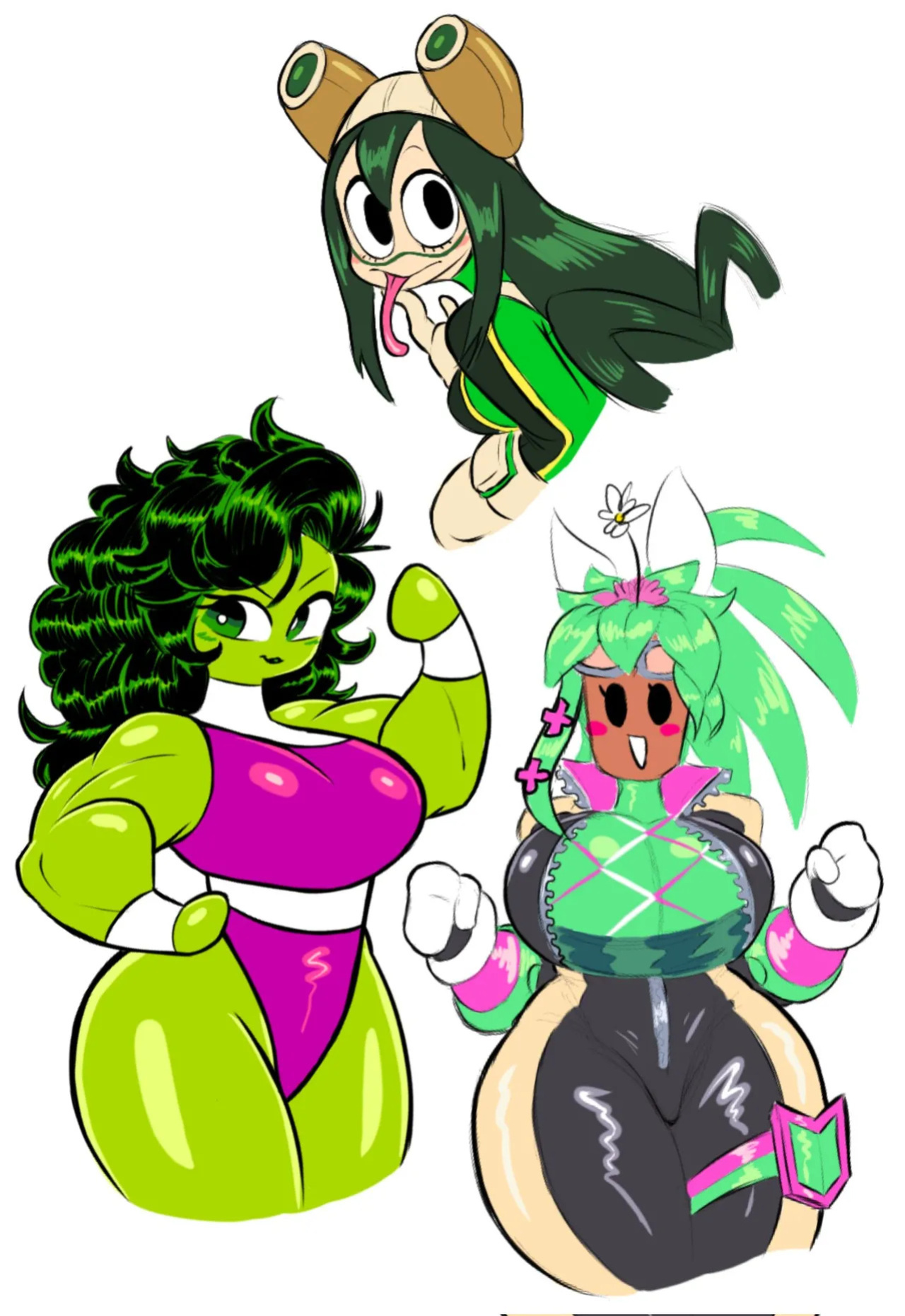 [Theguywhodrawsalot] I sure love me some Marvel girls
