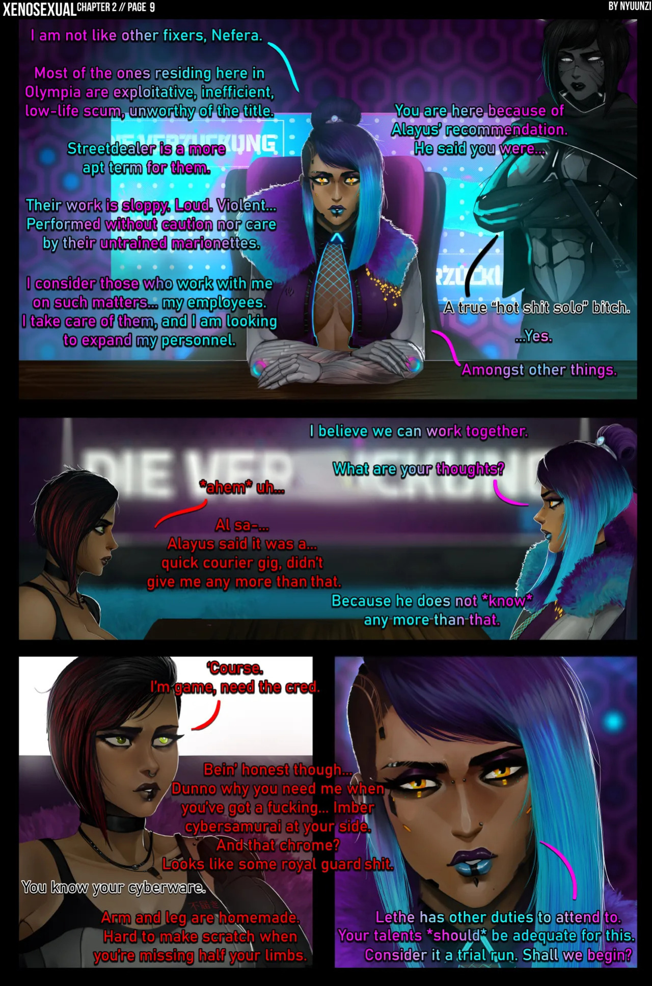 [Nyuunzi] XENOSEXUAL - chapter 2: OZURIE (ongoing)