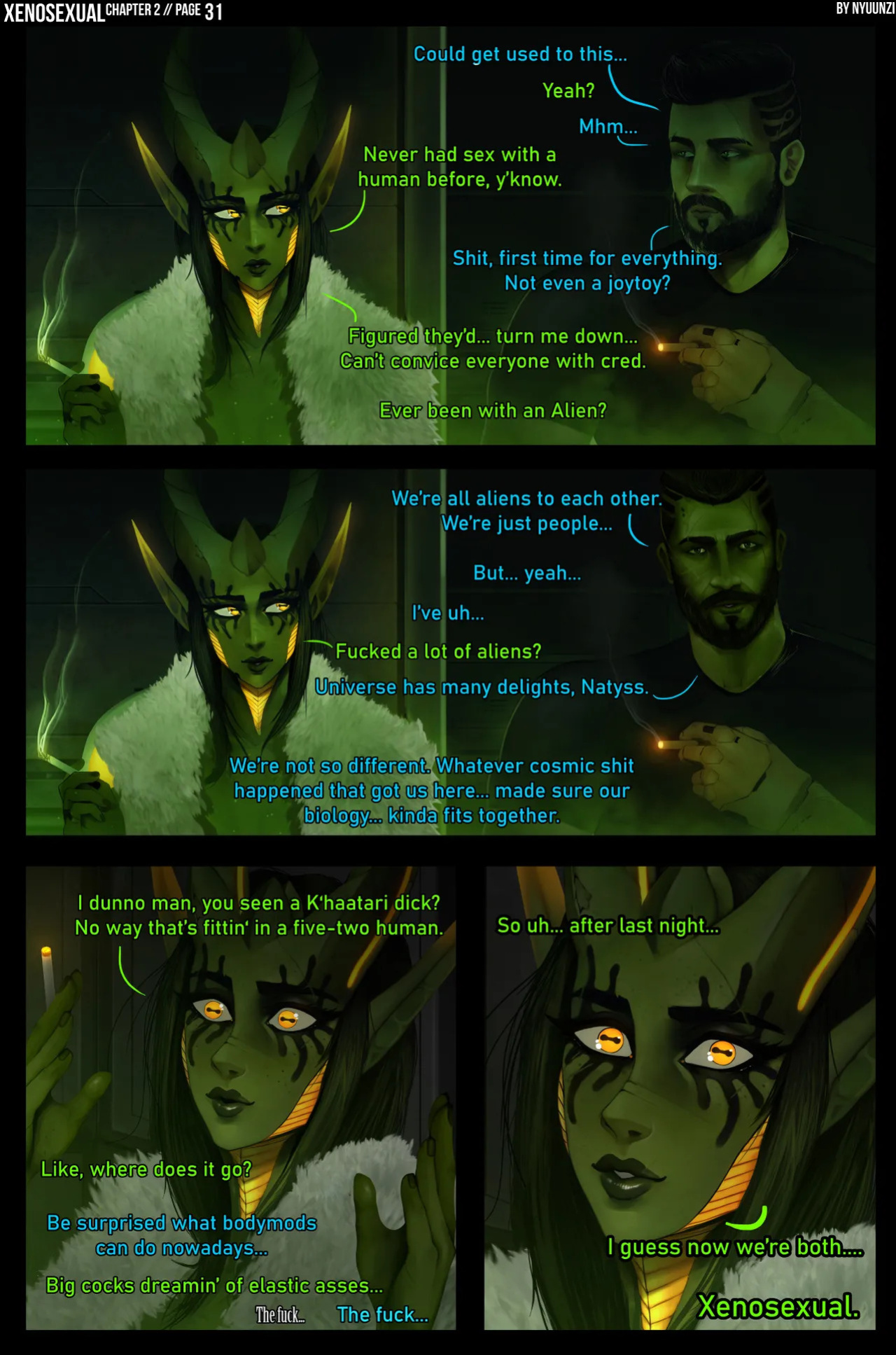 [Nyuunzi] XENOSEXUAL - chapter 2: OZURIE (ongoing)