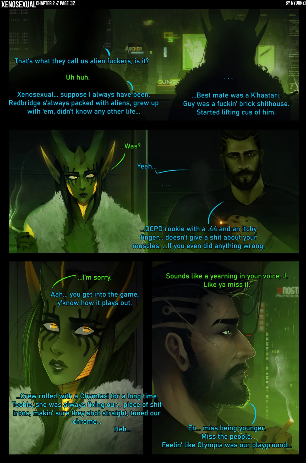 [Nyuunzi] XENOSEXUAL - chapter 2: OZURIE (ongoing)