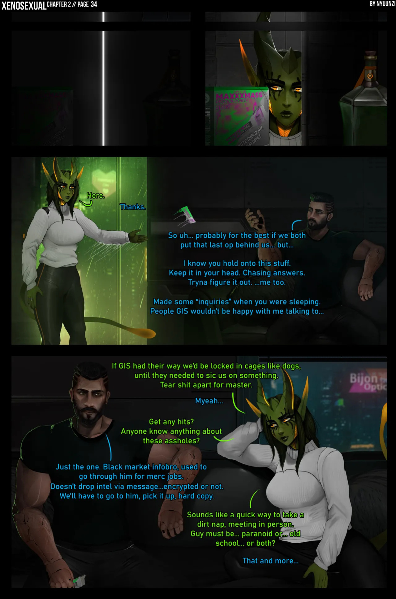 [Nyuunzi] XENOSEXUAL - chapter 2: OZURIE (ongoing)