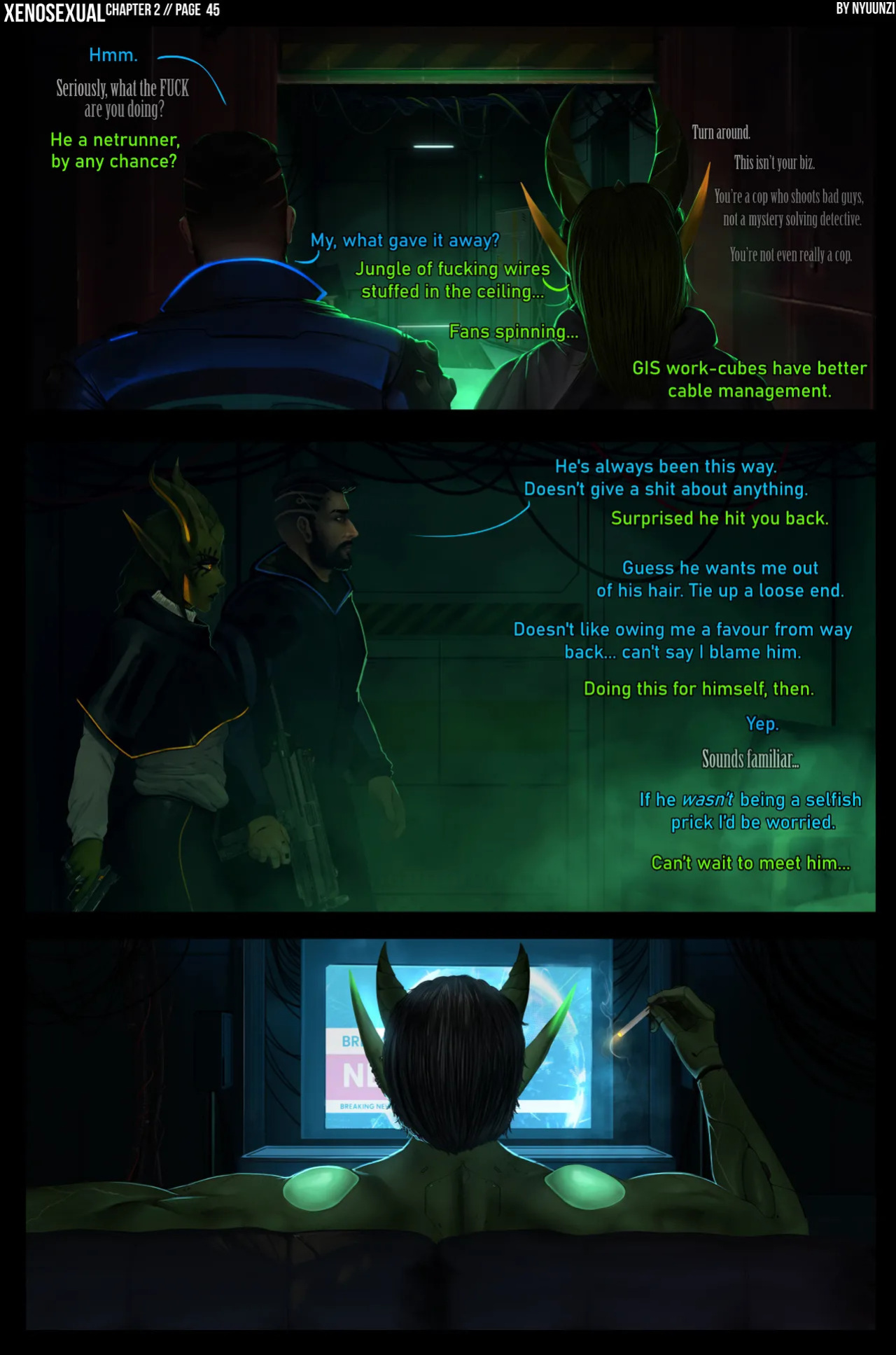 [Nyuunzi] XENOSEXUAL - chapter 2: OZURIE (ongoing)