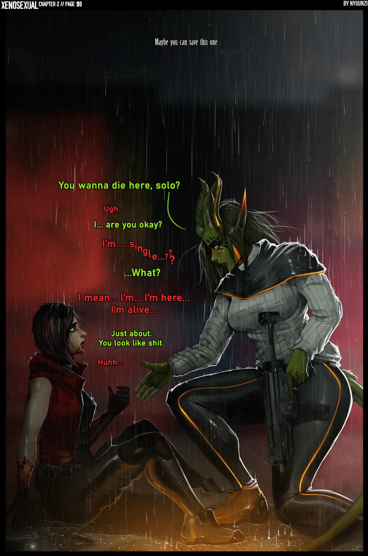 [Nyuunzi] XENOSEXUAL - chapter 2: OZURIE (ongoing)