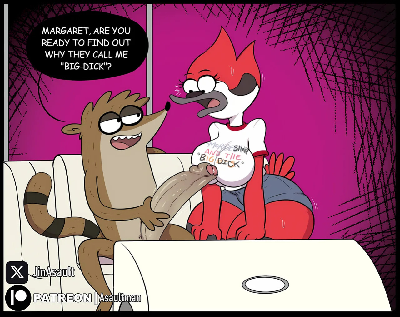 [JinAsault] Typical of B1gD1ck and Mordesimp (Regular Show)