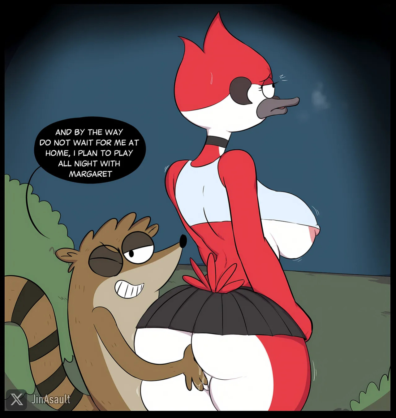 [JinAsault] Typical of B1gD1ck and Mordesimp (Regular Show)