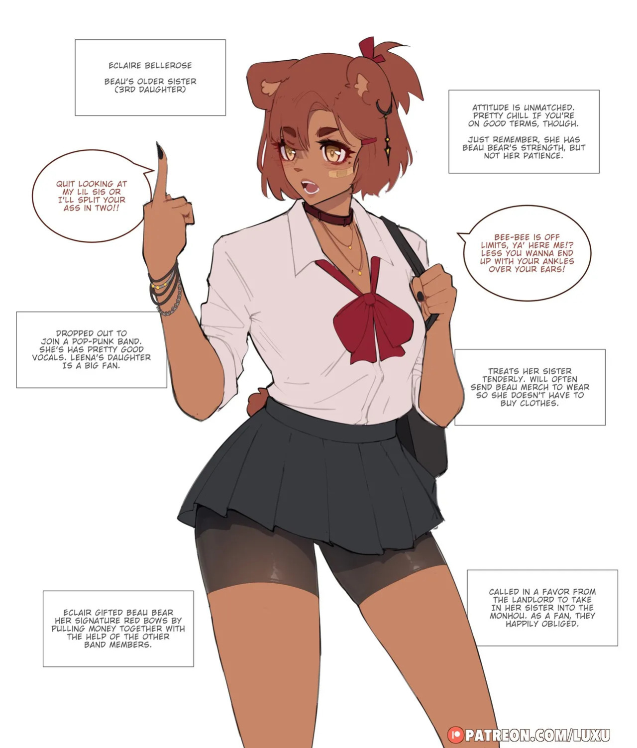 [various] Beau Bear (OC by Luxuriass)