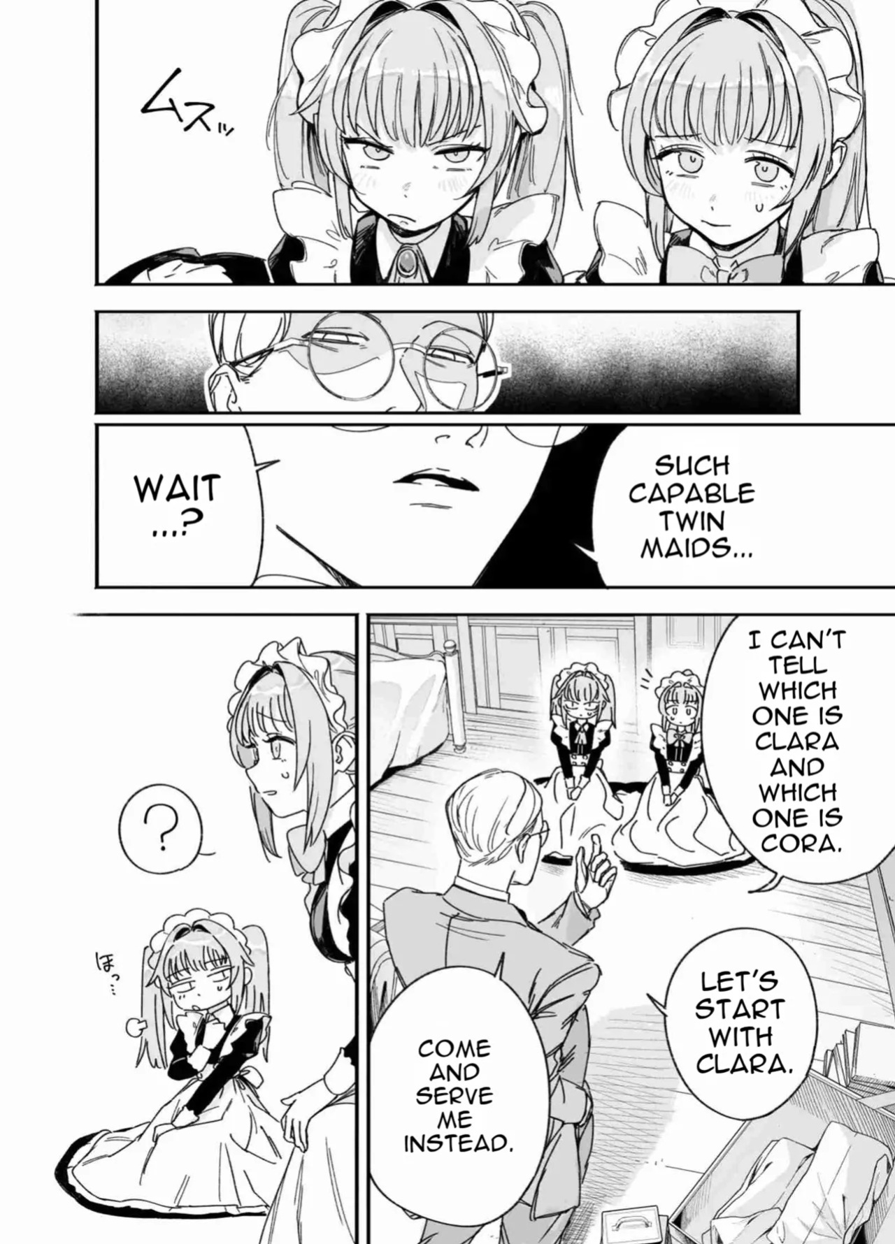 [F no Kottoubako (Onizuka Frill)] Futago Maid no Clara to Cola: Sei no Mezame! [English]