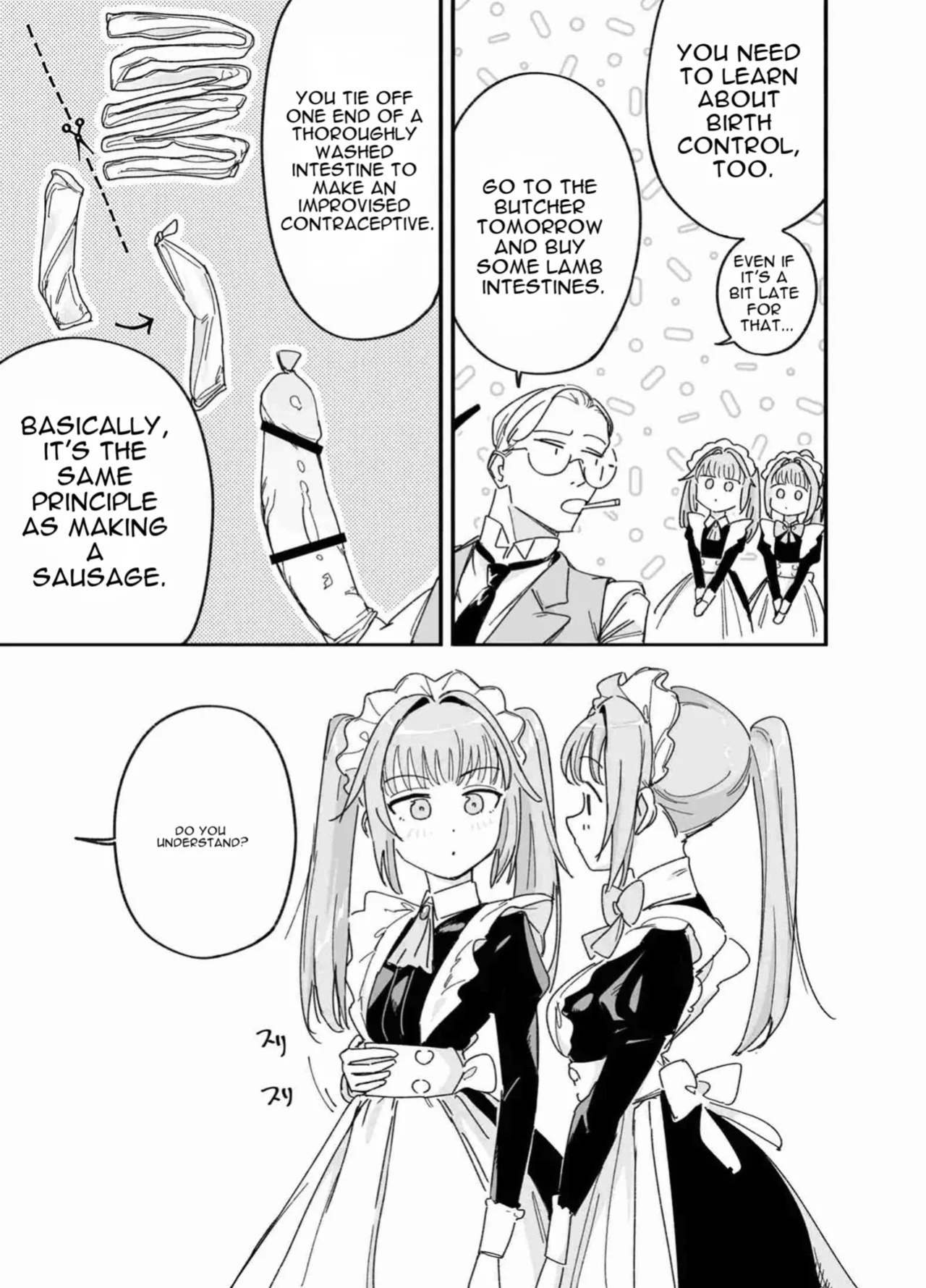 [F no Kottoubako (Onizuka Frill)] Futago Maid no Clara to Cola: Sei no Mezame! [English]