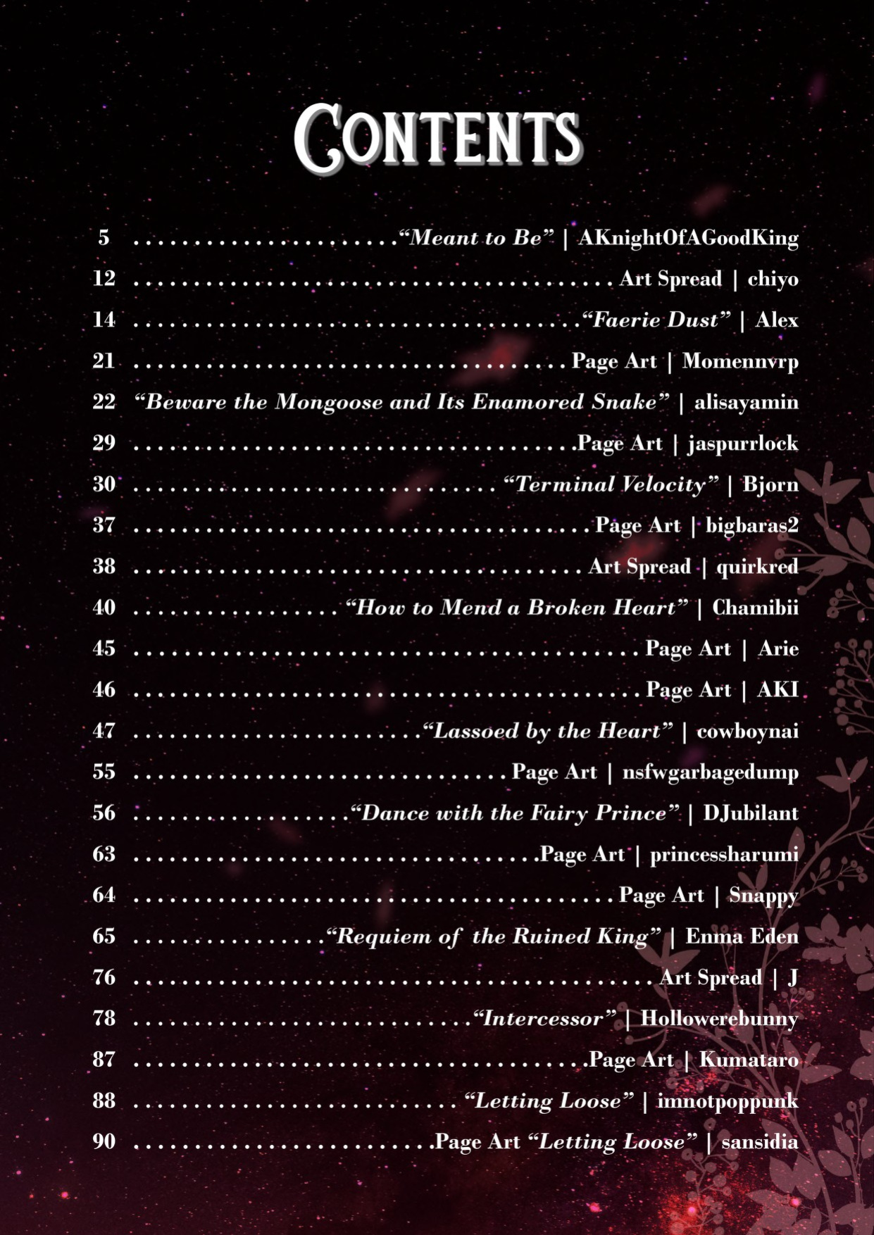 A Song of Brothers: A Knives x Vash Zine (Pages)