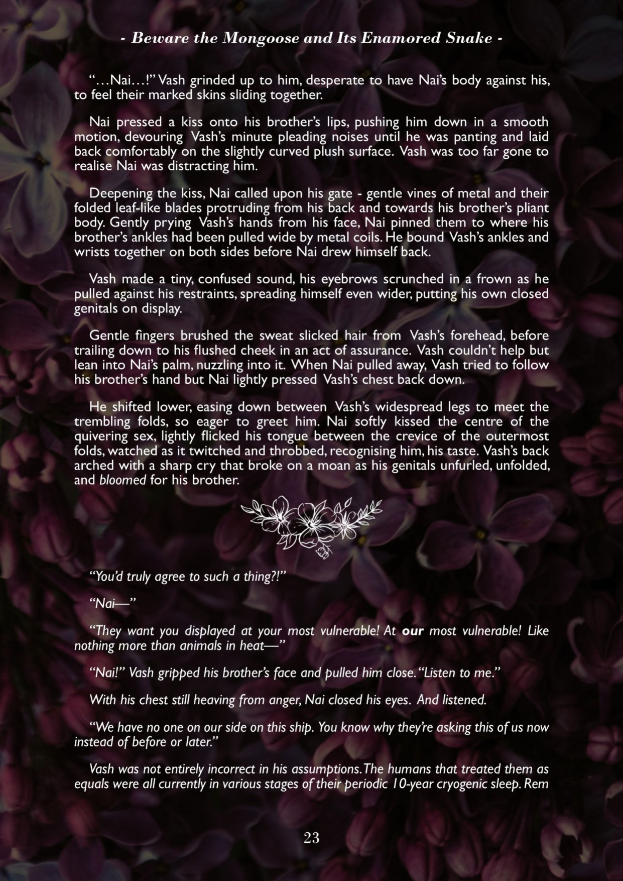 A Song of Brothers: A Knives x Vash Zine (Pages)
