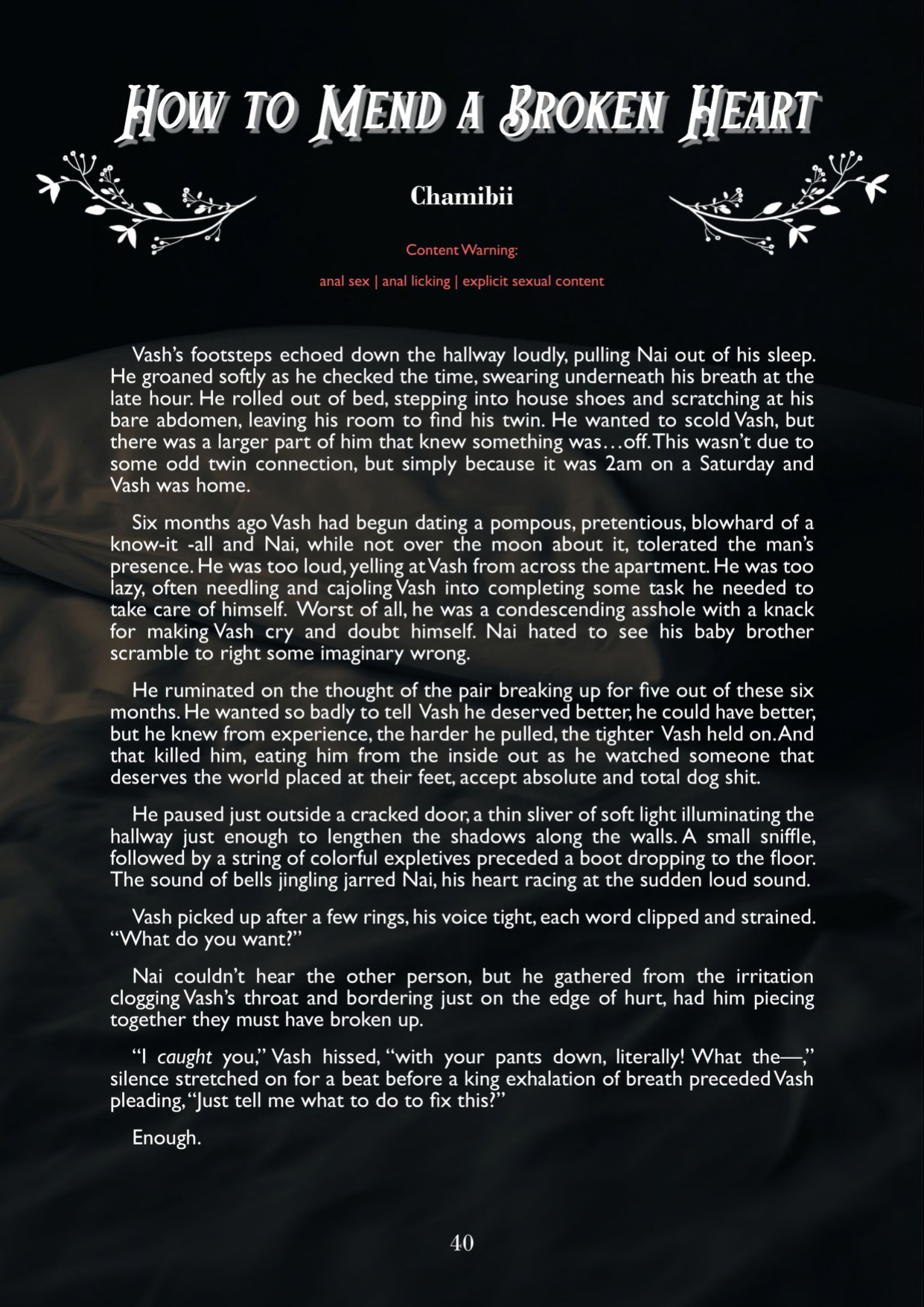A Song of Brothers: A Knives x Vash Zine (Pages)