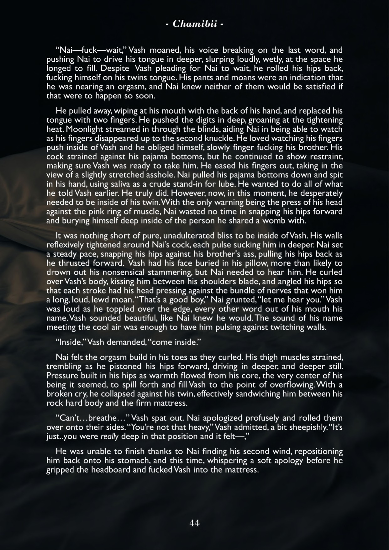 A Song of Brothers: A Knives x Vash Zine (Pages)