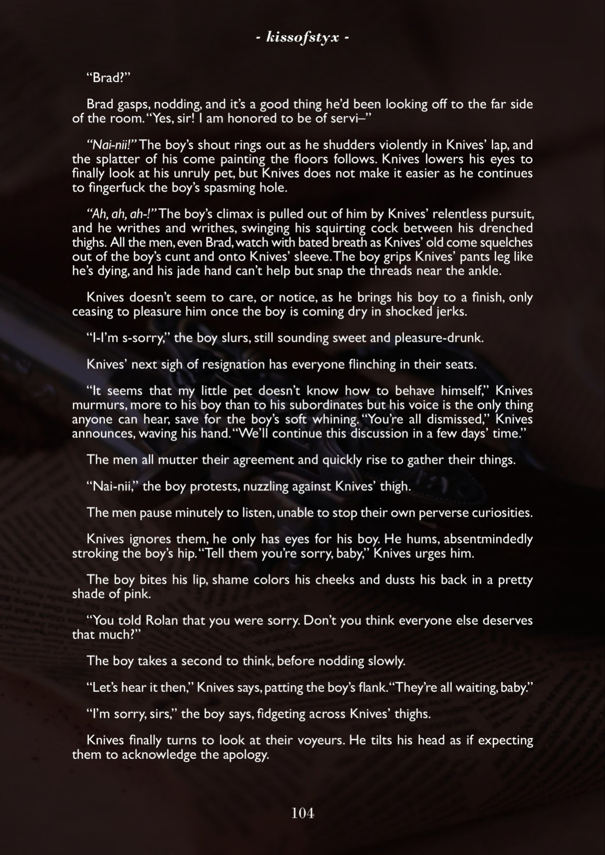 A Song of Brothers: A Knives x Vash Zine (Pages)