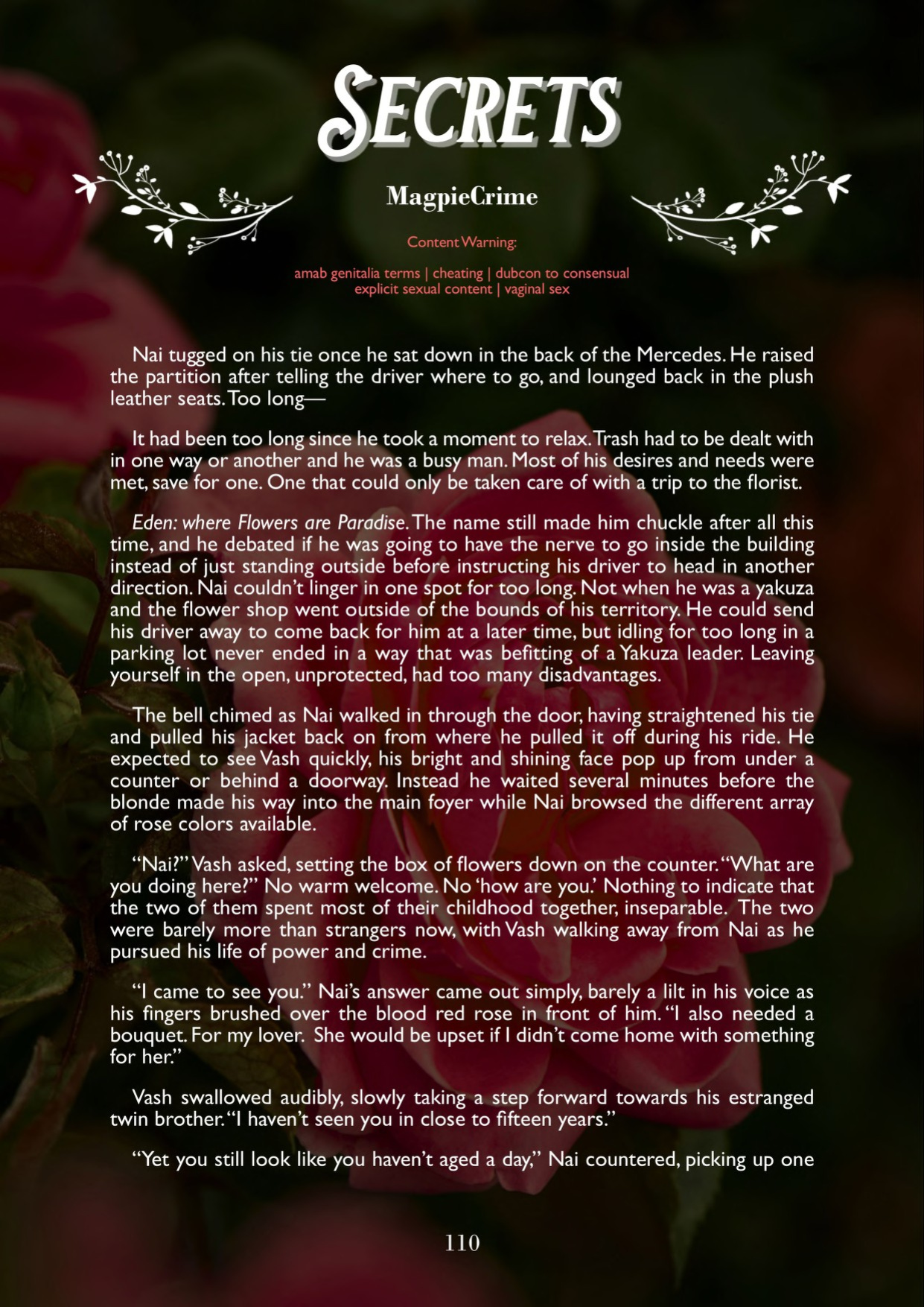 A Song of Brothers: A Knives x Vash Zine (Pages)