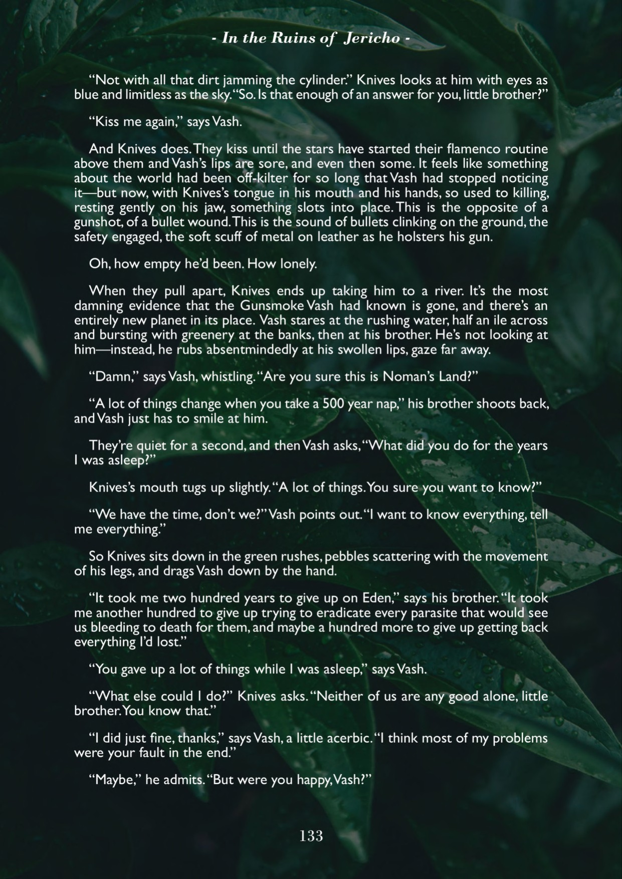 A Song of Brothers: A Knives x Vash Zine (Pages)