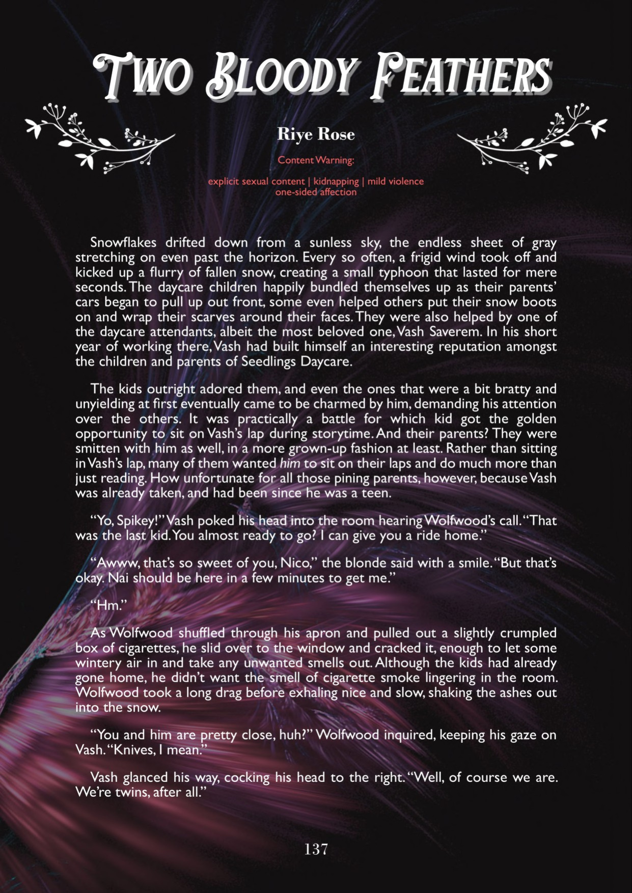 A Song of Brothers: A Knives x Vash Zine (Pages)