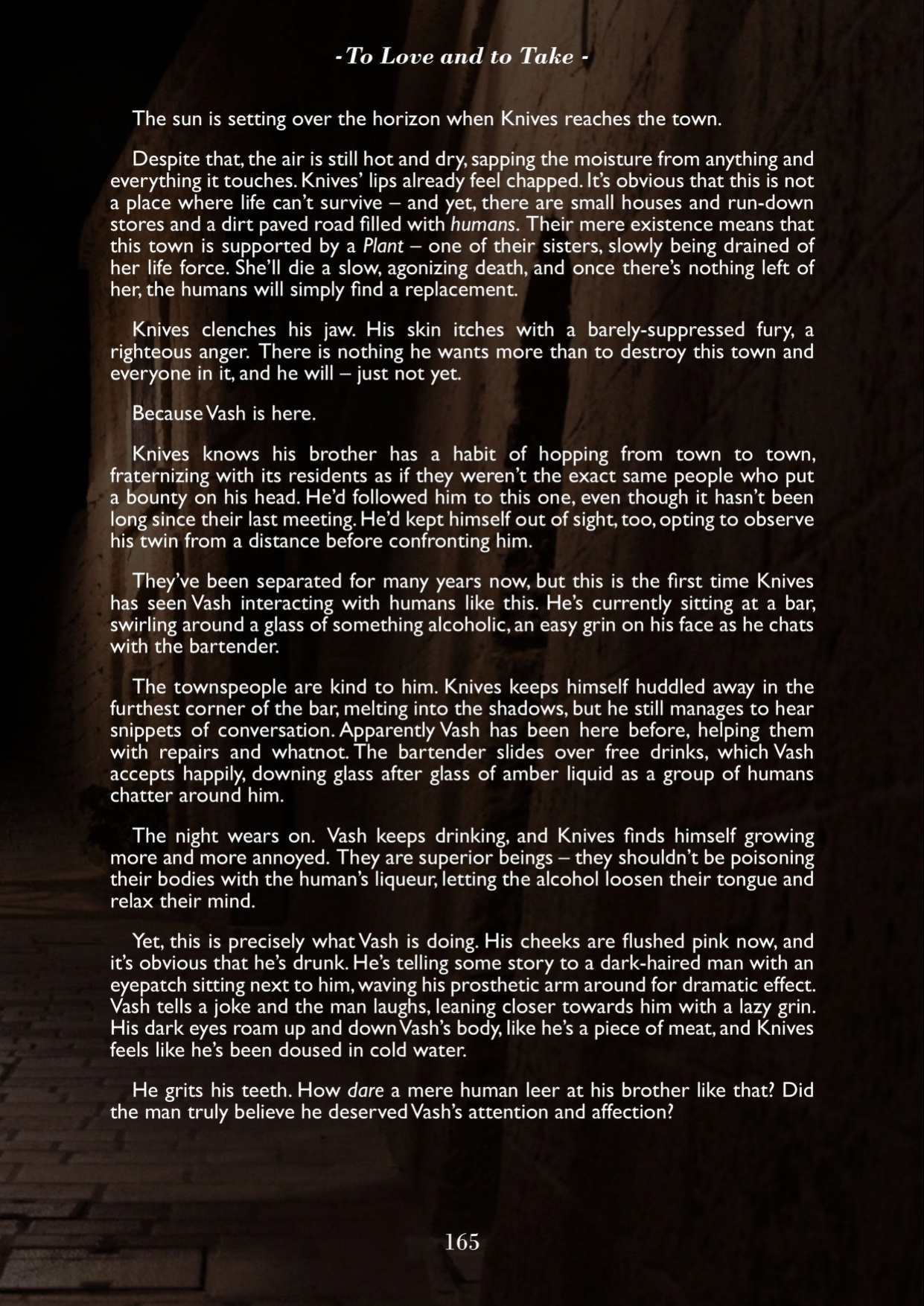 A Song of Brothers: A Knives x Vash Zine (Pages)