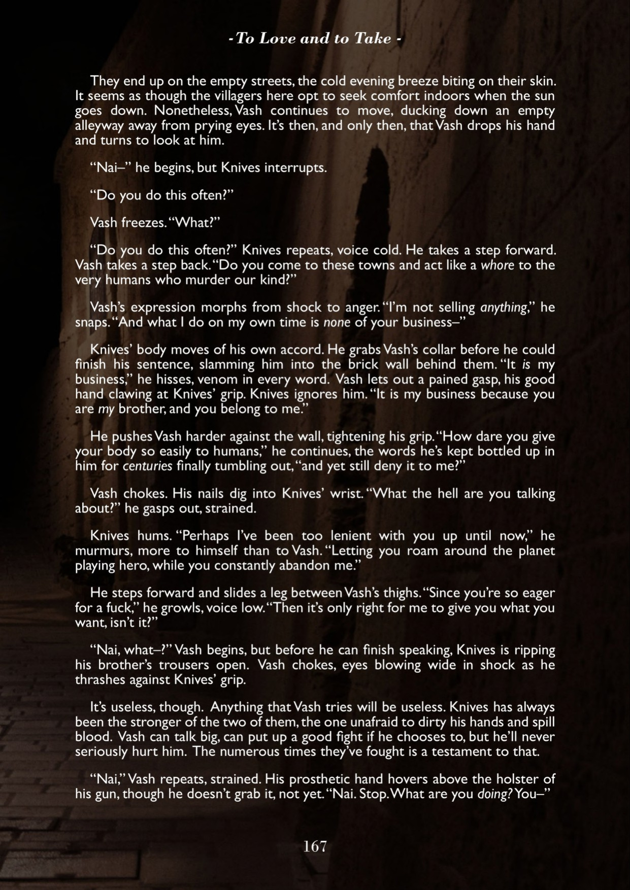 A Song of Brothers: A Knives x Vash Zine (Pages)