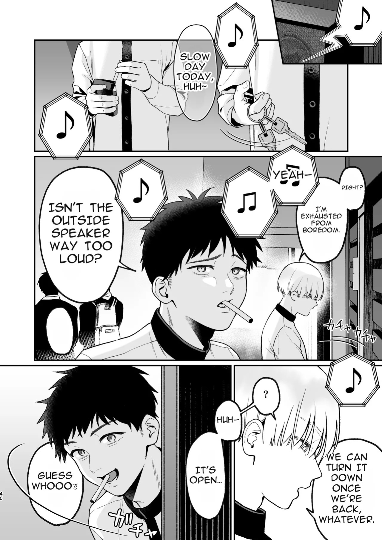 [LESSER PANTS (Retsu)] Karaoke Tenin no Uragawa 2 ~Tennai Onabare Kousoku Gangu Ecchi~ [Digital][English][ShizukuTL]