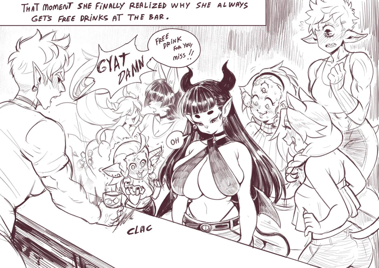 [various] Charlotte & Kathy ft. Luna (OCs by InsoUwu)