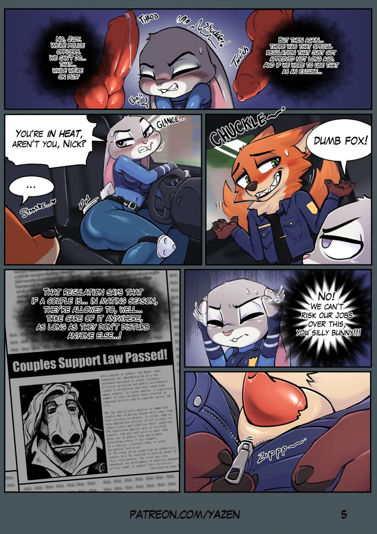 [Yazen] Redacted (Zootopia) [Ongoing]