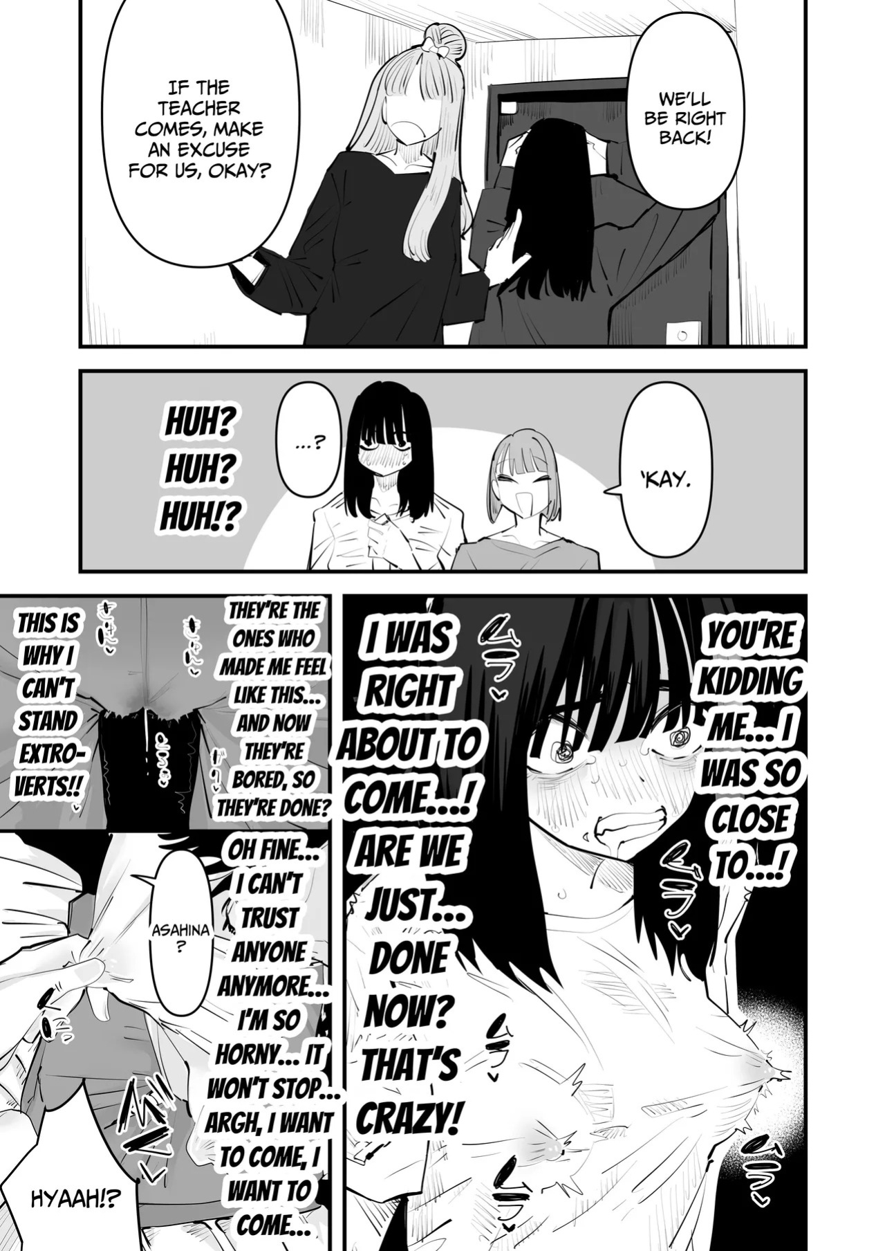 [Aweida] Inkya no Kuse ni Chikubi ga Kirei na Pink Iro na no Namaiki nan da yo! | The Introvert is so Cheeky for having Beautiful Pink Nipples! [English] [IXIA WORKS]