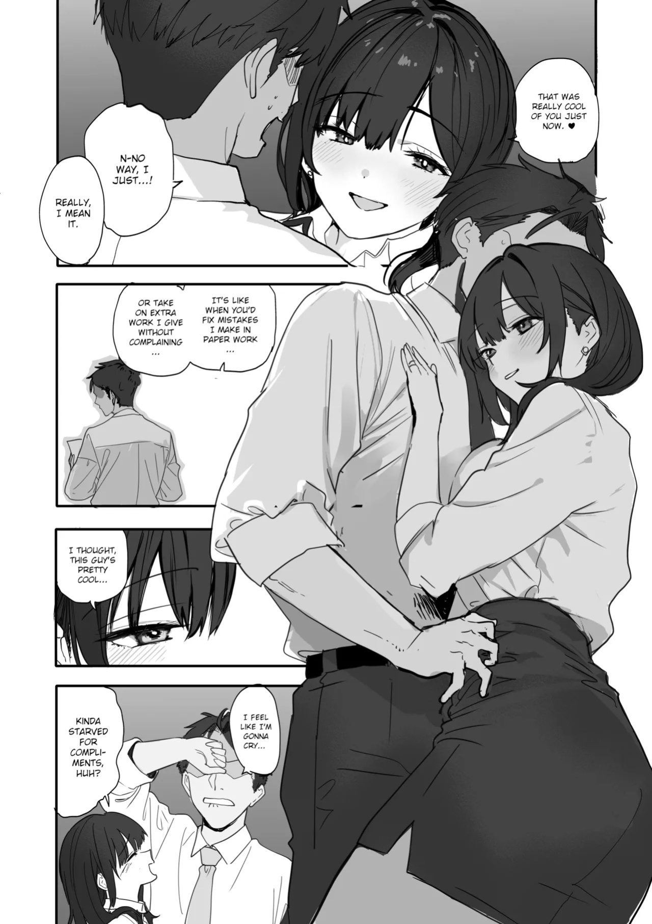 [Orayakan] Uwakishou na Kaisha no Elite Douki o Ore no Onna ni Suru Hanashi | The Story of How I Made my Flirty Coworker my Woman [English] {WitzMacher}