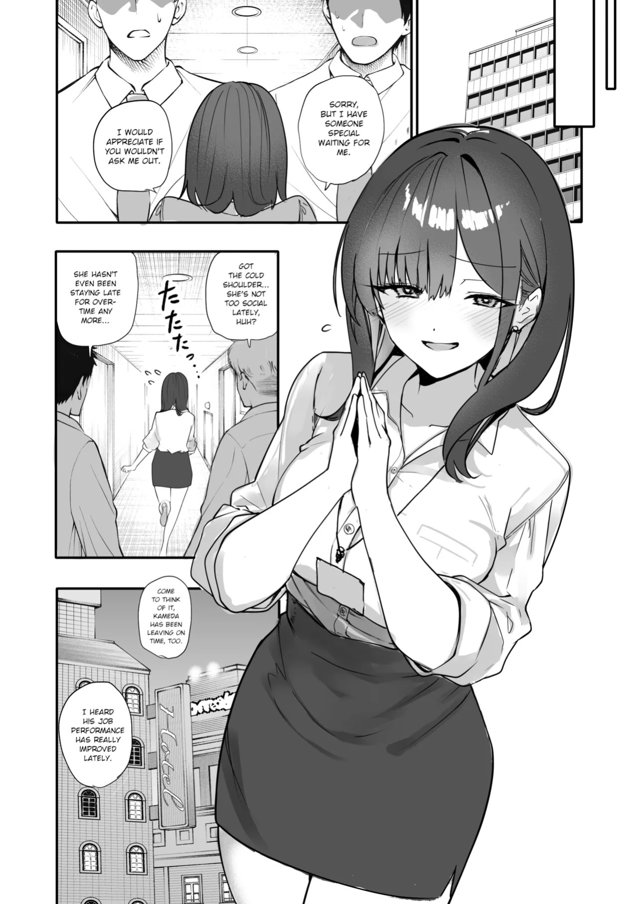 [Orayakan] Uwakishou na Kaisha no Elite Douki o Ore no Onna ni Suru Hanashi | The Story of How I Made my Flirty Coworker my Woman [English] {WitzMacher}