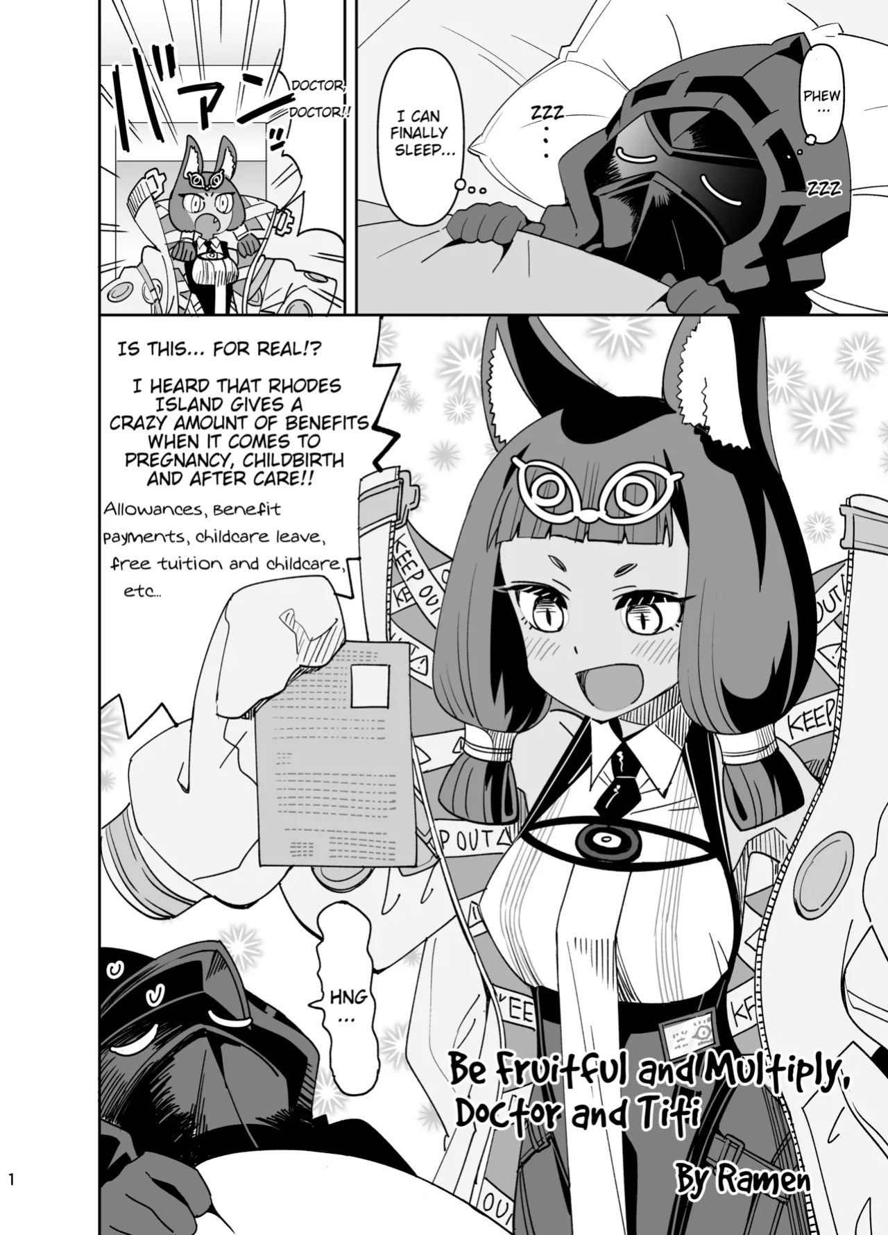 [Ra-men] Titi to Doctor to Umeya Fuyaseya | Be Fruitful and Multiply, Doctor and Titi (Arknights) [English]