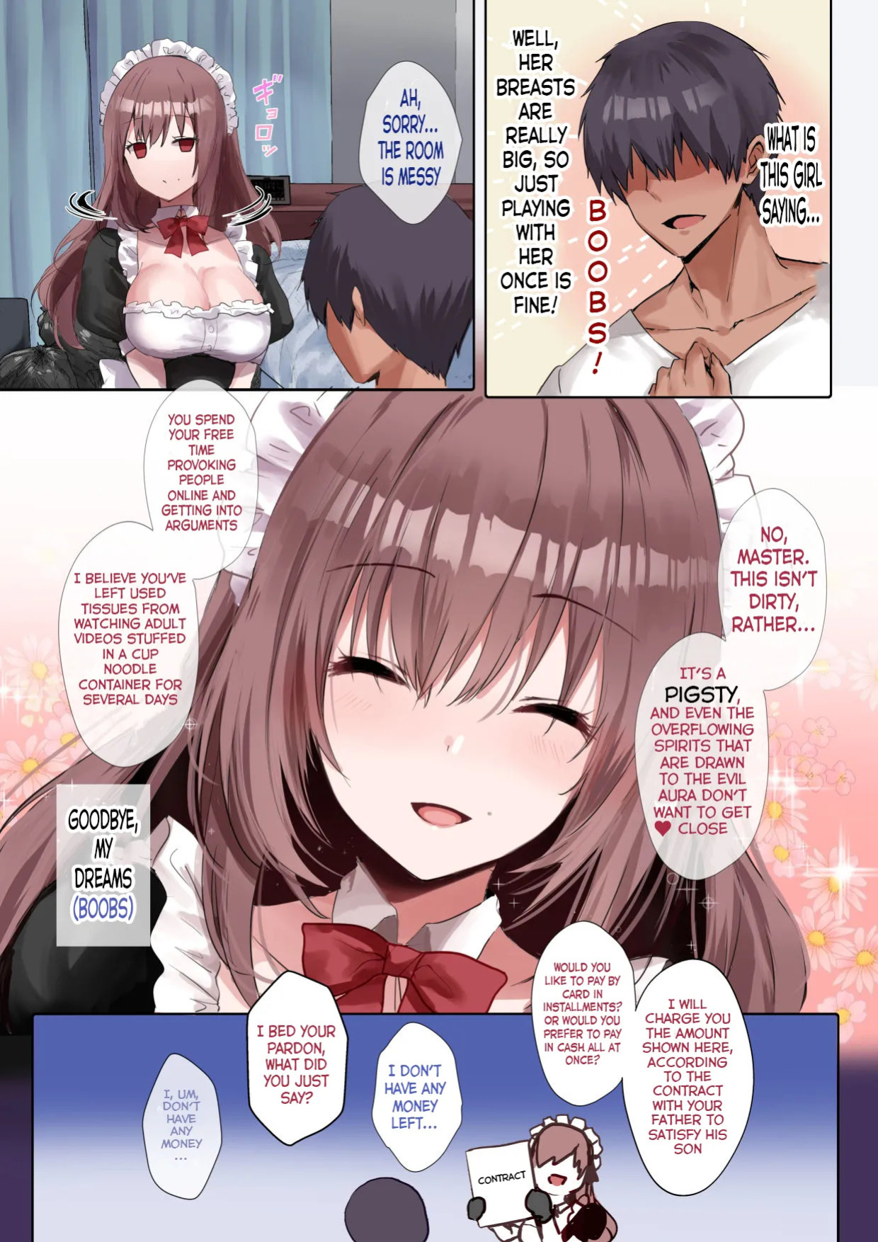 [Kanden Shoujo Chuuihou (Mafuyu)] Do-S na Maid-san wa Osuki desu ka? | Do-S Maid – Do You Like Her? [English] [Digital]