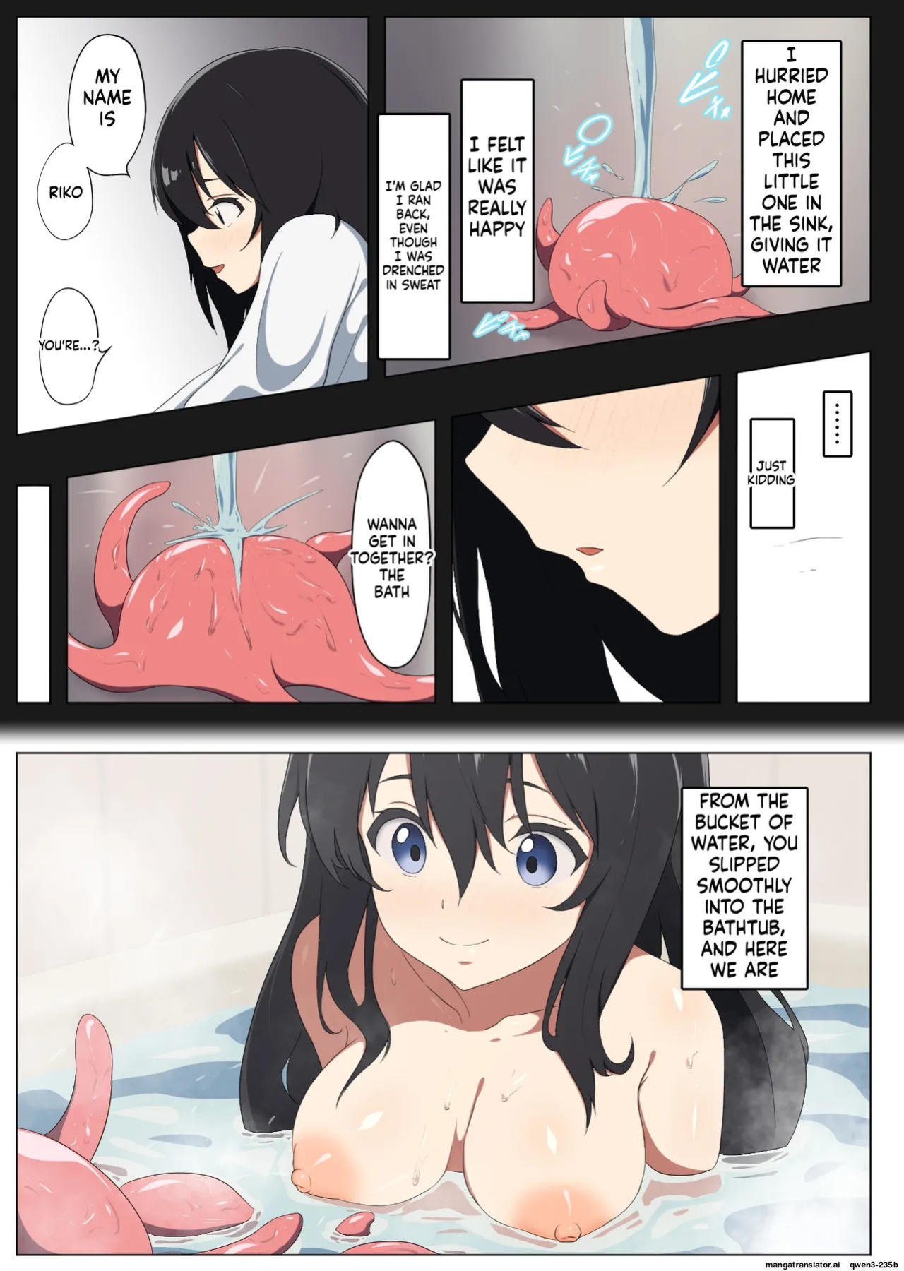 [Asuhikou (Tabikawa Yuito)] Nigatsu Tsuitachi, Watashi wa Shokushu to Deatta [English] [SCANMTL]