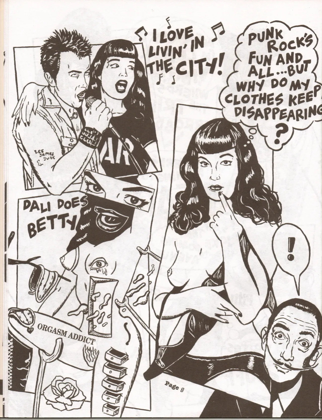 Betty Page Punk Comix #2