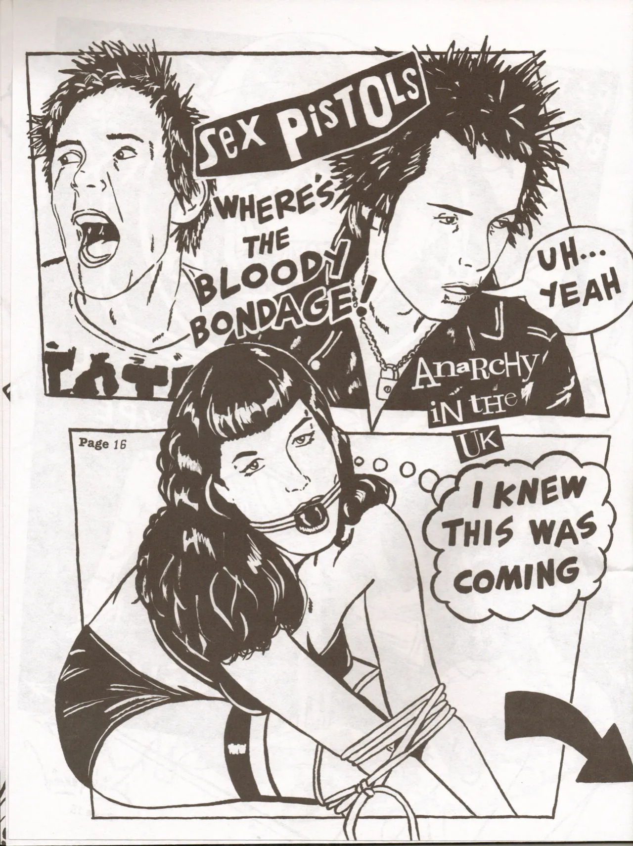 Betty Page Punk Comix #2