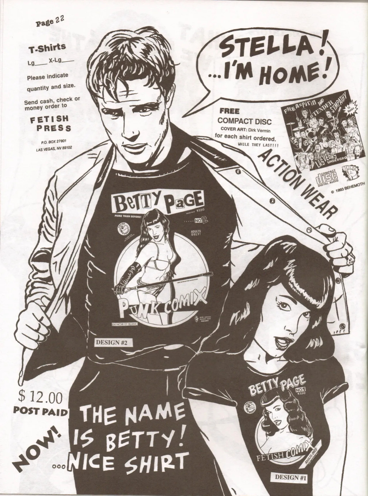 Betty Page Punk Comix #2