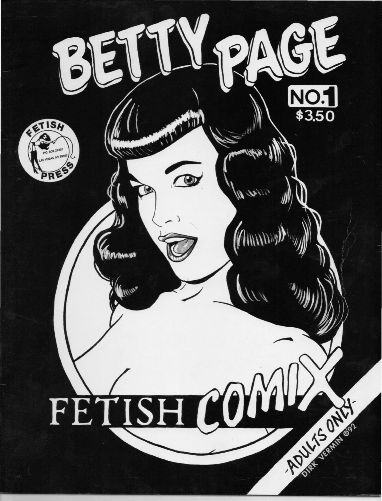 Betty Page Fetish Comix #1