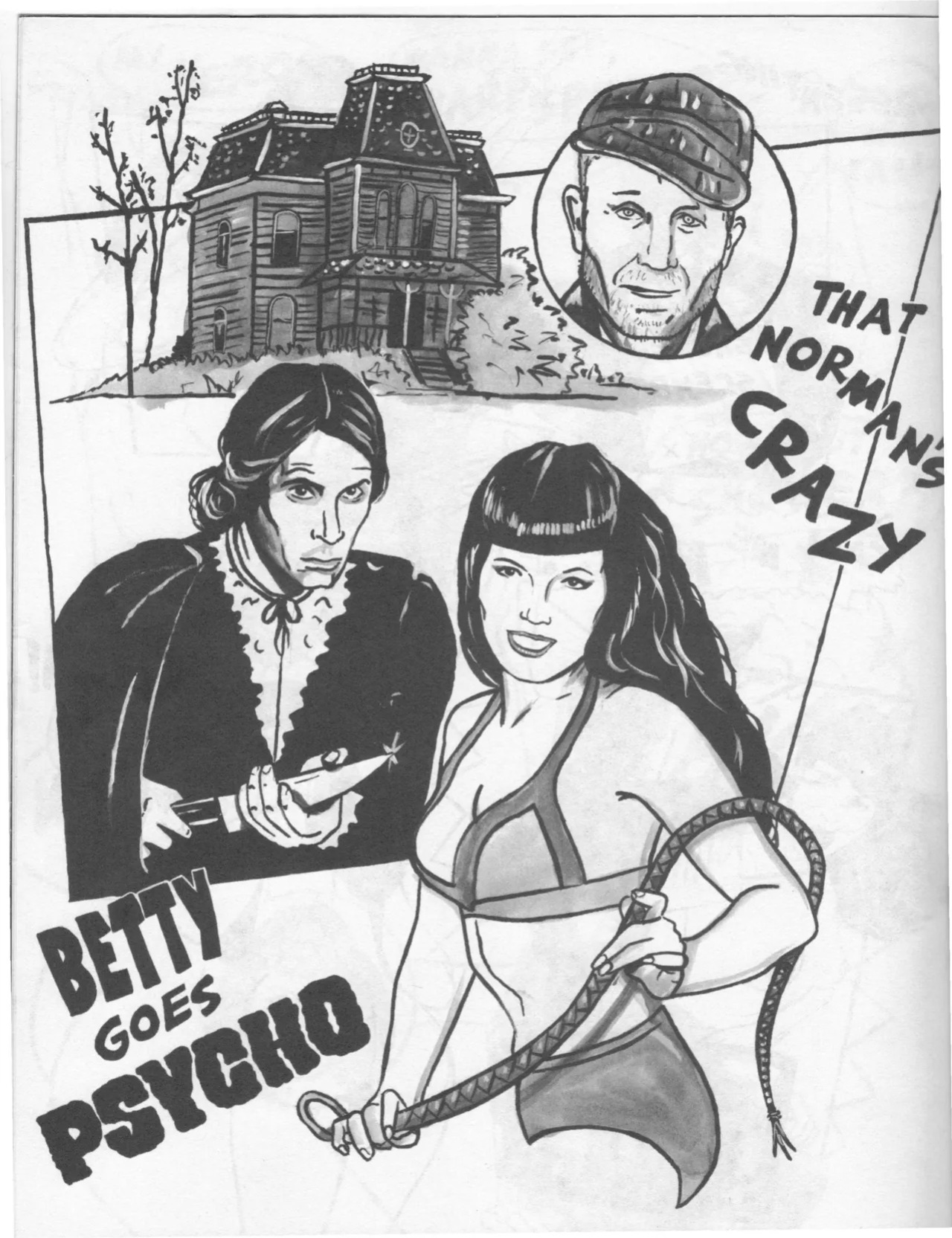 Betty Page Fetish Comix #1