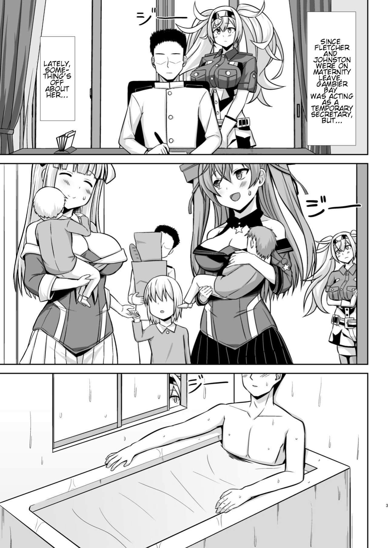 [SIROTARUTO (Shirasaki Karu, Kamiba Kotaru)] Gamby-chan no Ganbare! Botehara Gohoushi Ecchi!! (Kantai Collection -KanColle-) [English] [Digital]