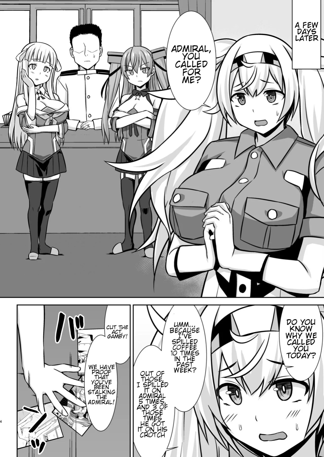 [SIROTARUTO (Shirasaki Karu, Kamiba Kotaru)] Gamby-chan no Ganbare! Botehara Gohoushi Ecchi!! (Kantai Collection -KanColle-) [English] [Digital]