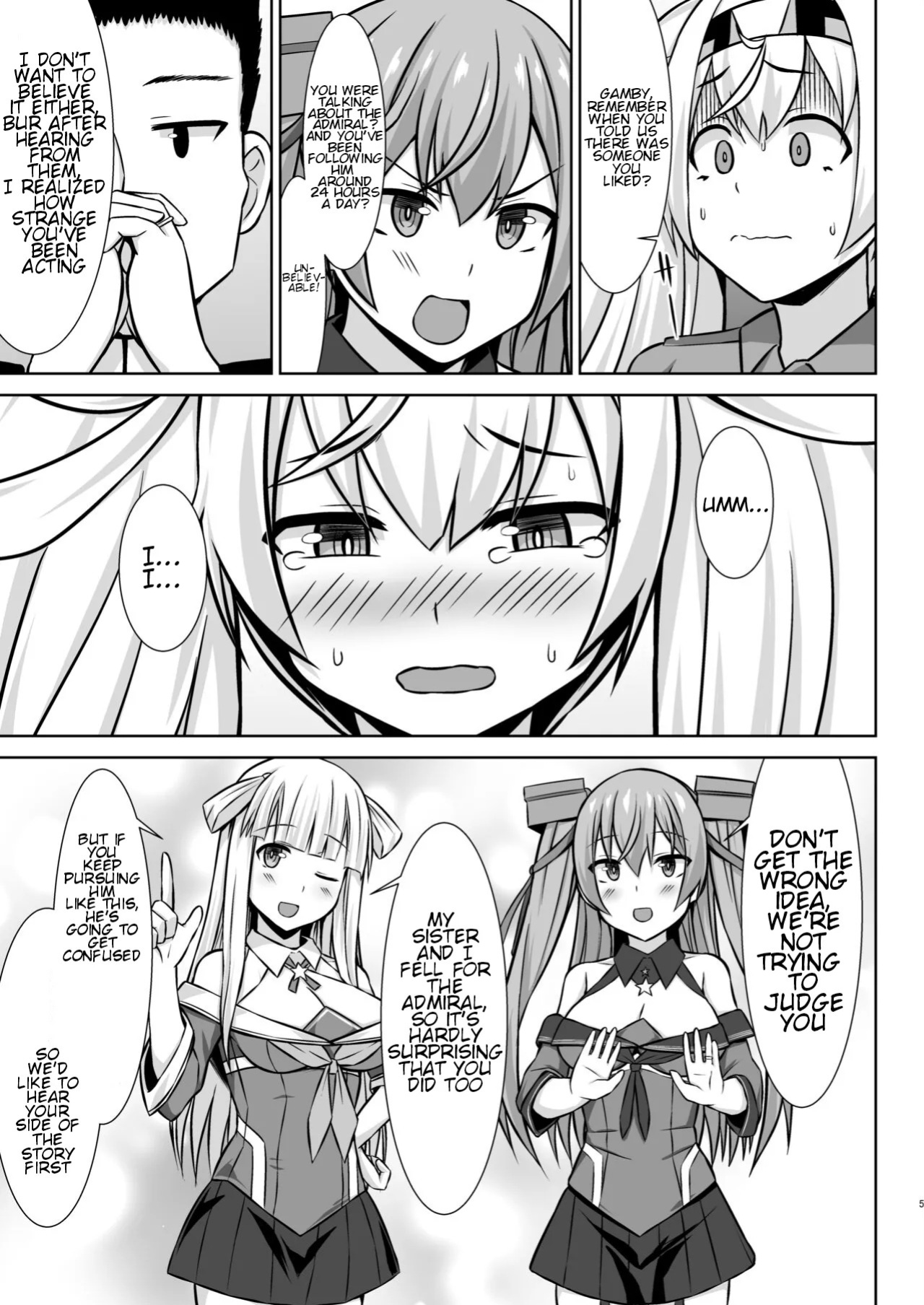 [SIROTARUTO (Shirasaki Karu, Kamiba Kotaru)] Gamby-chan no Ganbare! Botehara Gohoushi Ecchi!! (Kantai Collection -KanColle-) [English] [Digital]