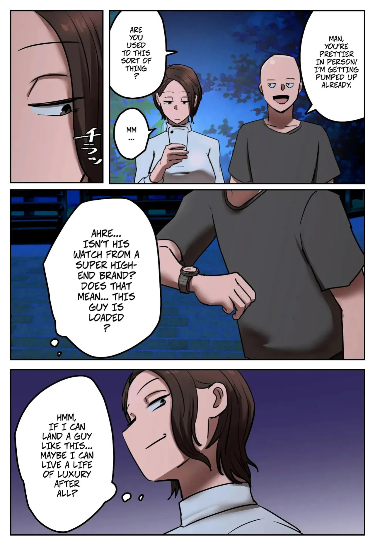 [Chotto B-Sen] Fukushū Yami Baito "Watashi no Moto Tsuma o Ninshin Sasete Hoshī" | My Part-Time Job Is Getting Revenge: Get My Ex-Wife Pregnant [Full Color-ban] [English]