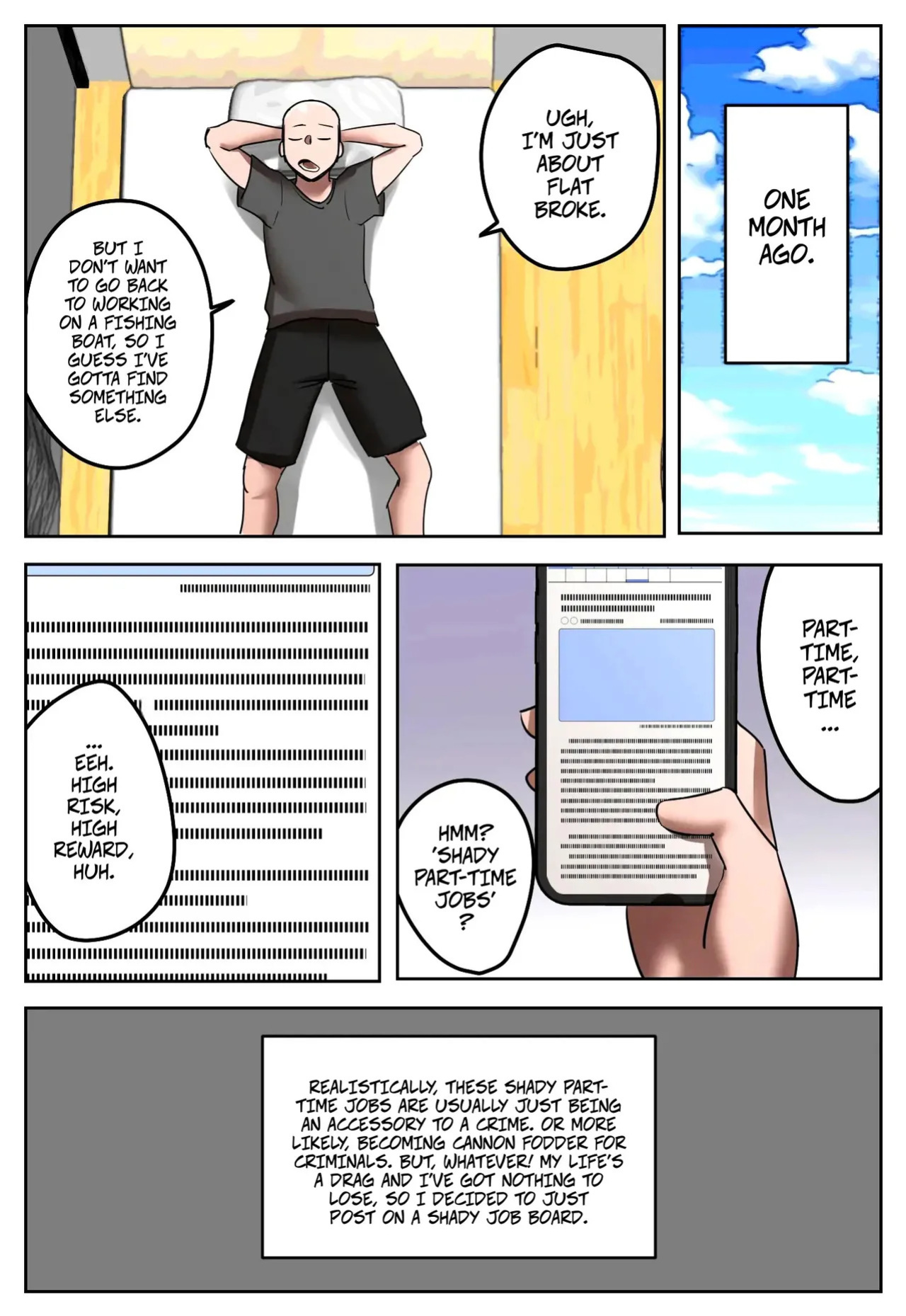 [Chotto B-Sen] Fukushū Yami Baito "Watashi no Moto Tsuma o Ninshin Sasete Hoshī" | My Part-Time Job Is Getting Revenge: Get My Ex-Wife Pregnant [Full Color-ban] [English]