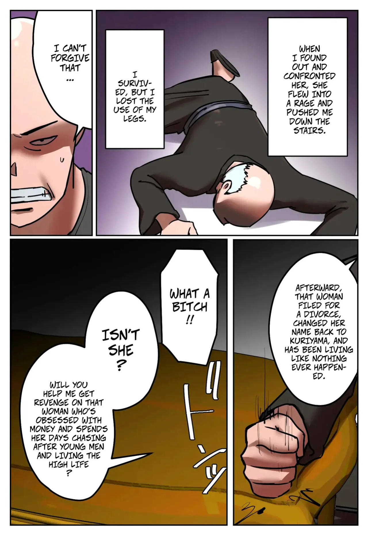 [Chotto B-Sen] Fukushū Yami Baito "Watashi no Moto Tsuma o Ninshin Sasete Hoshī" | My Part-Time Job Is Getting Revenge: Get My Ex-Wife Pregnant [Full Color-ban] [English]