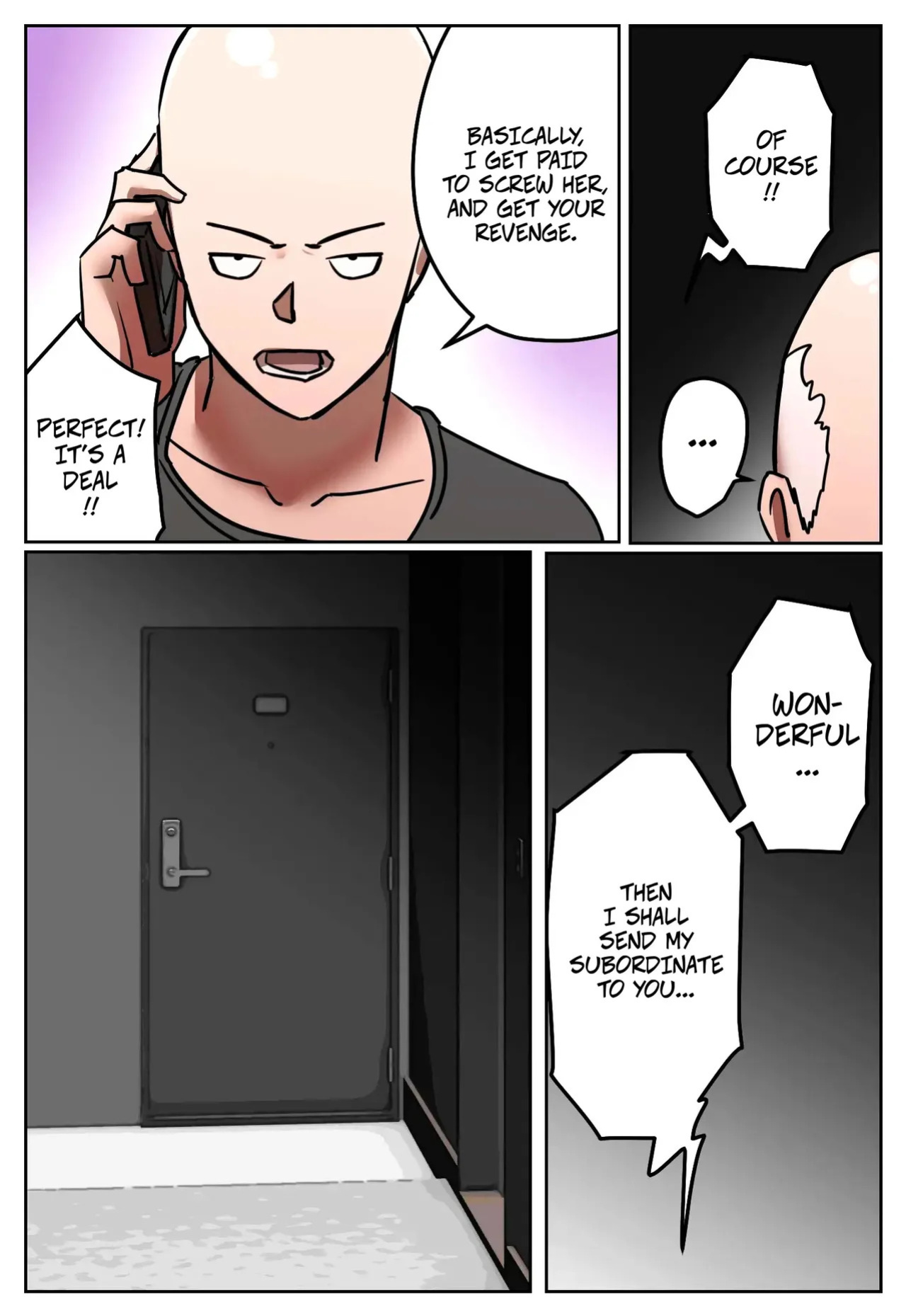 [Chotto B-Sen] Fukushū Yami Baito "Watashi no Moto Tsuma o Ninshin Sasete Hoshī" | My Part-Time Job Is Getting Revenge: Get My Ex-Wife Pregnant [Full Color-ban] [English]