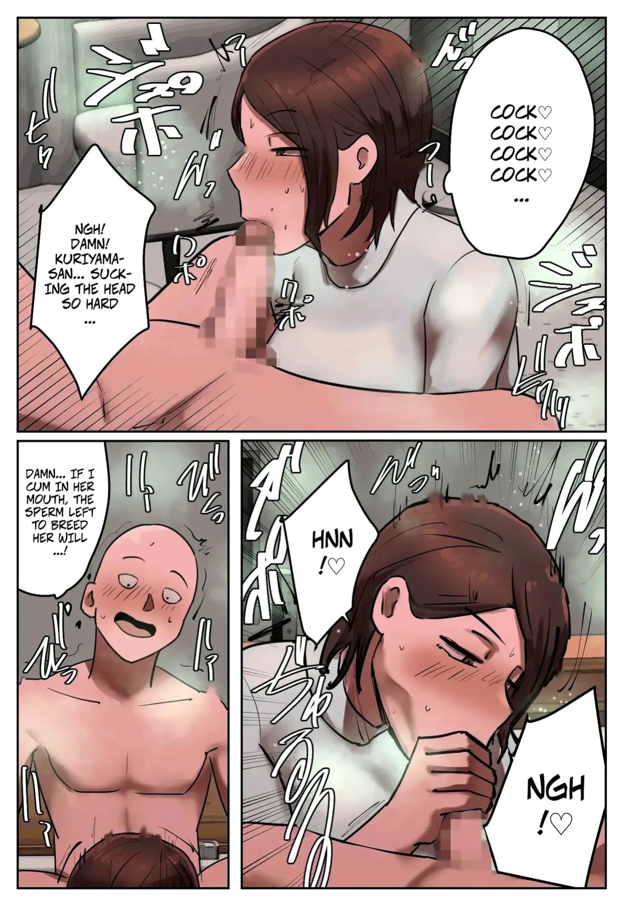 [Chotto B-Sen] Fukushū Yami Baito "Watashi no Moto Tsuma o Ninshin Sasete Hoshī" | My Part-Time Job Is Getting Revenge: Get My Ex-Wife Pregnant [Full Color-ban] [English]