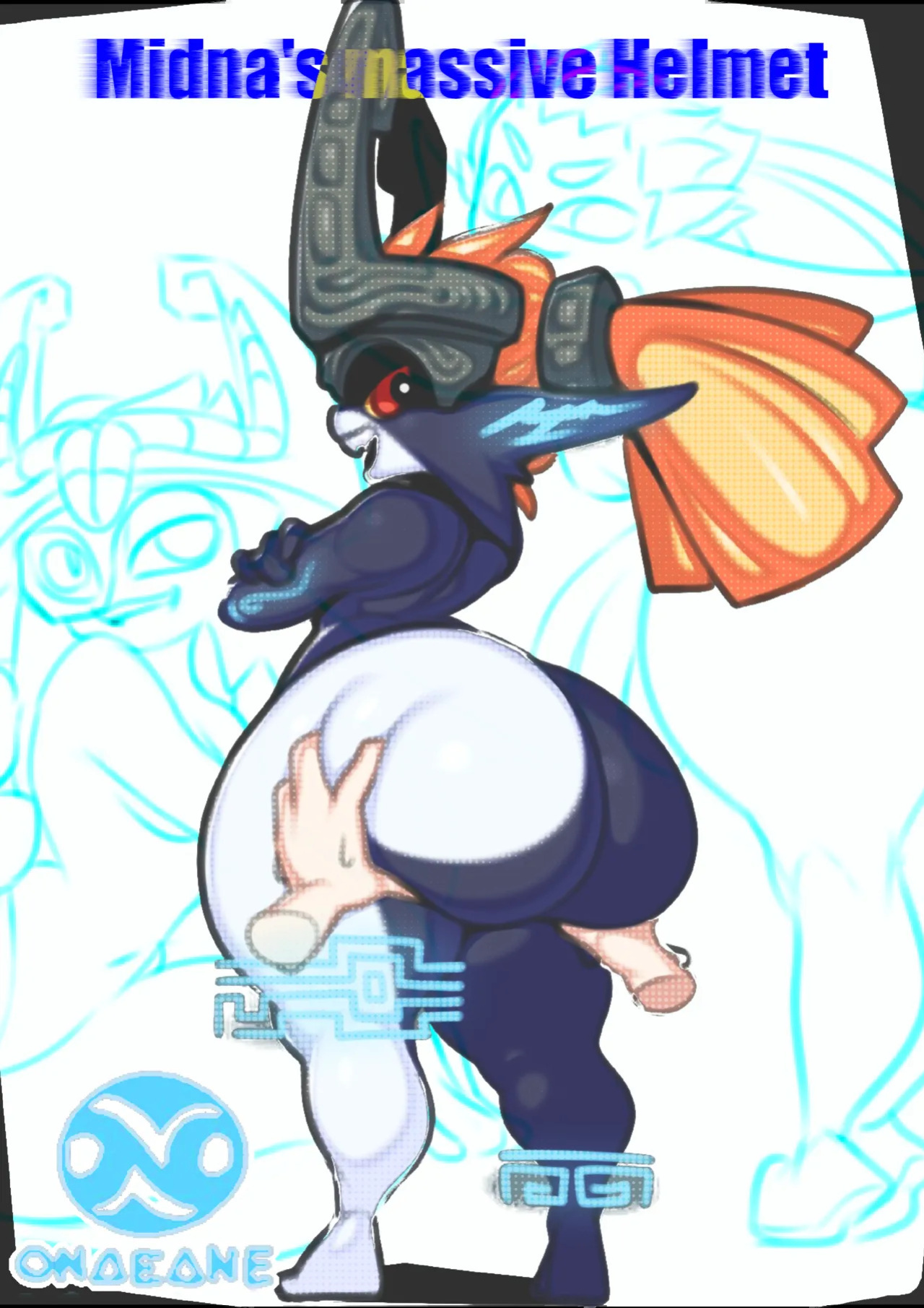 [Onaeane] Midna's massive helmet (The Legend of Zelda)